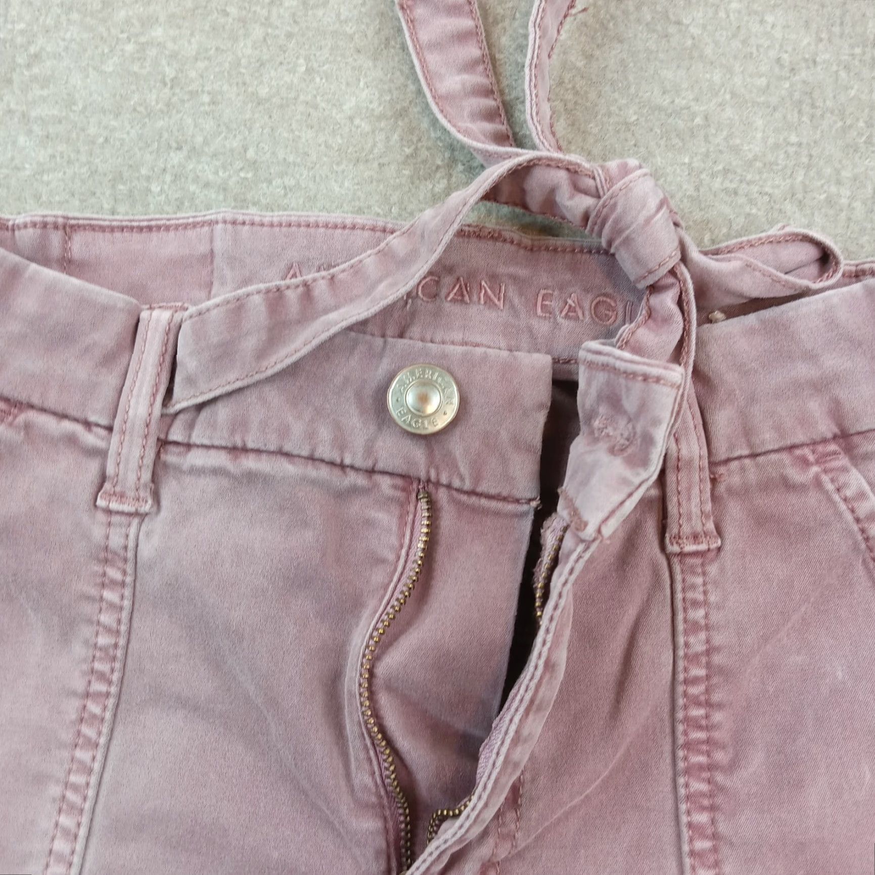 American Eagle Outfitters American Eagle Womens Purple Jegging Size 0 Mid Rise Stretch Cotton Size 25" / US 0 / IT 36 - 6 Thumbnail