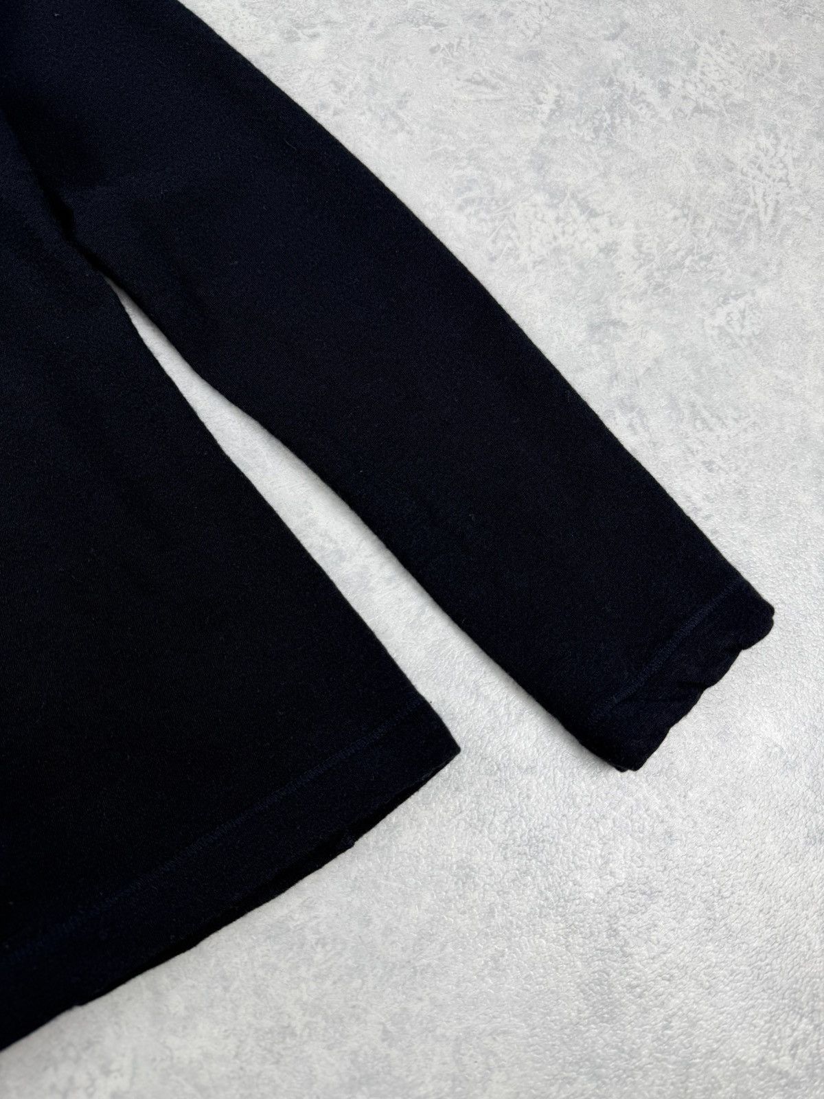 Jil Sander Jil Sander Navy Wool Blend Long Sleeve Top Size M Size M / US 6-8 / IT 42-44 - 2 Thumbnail