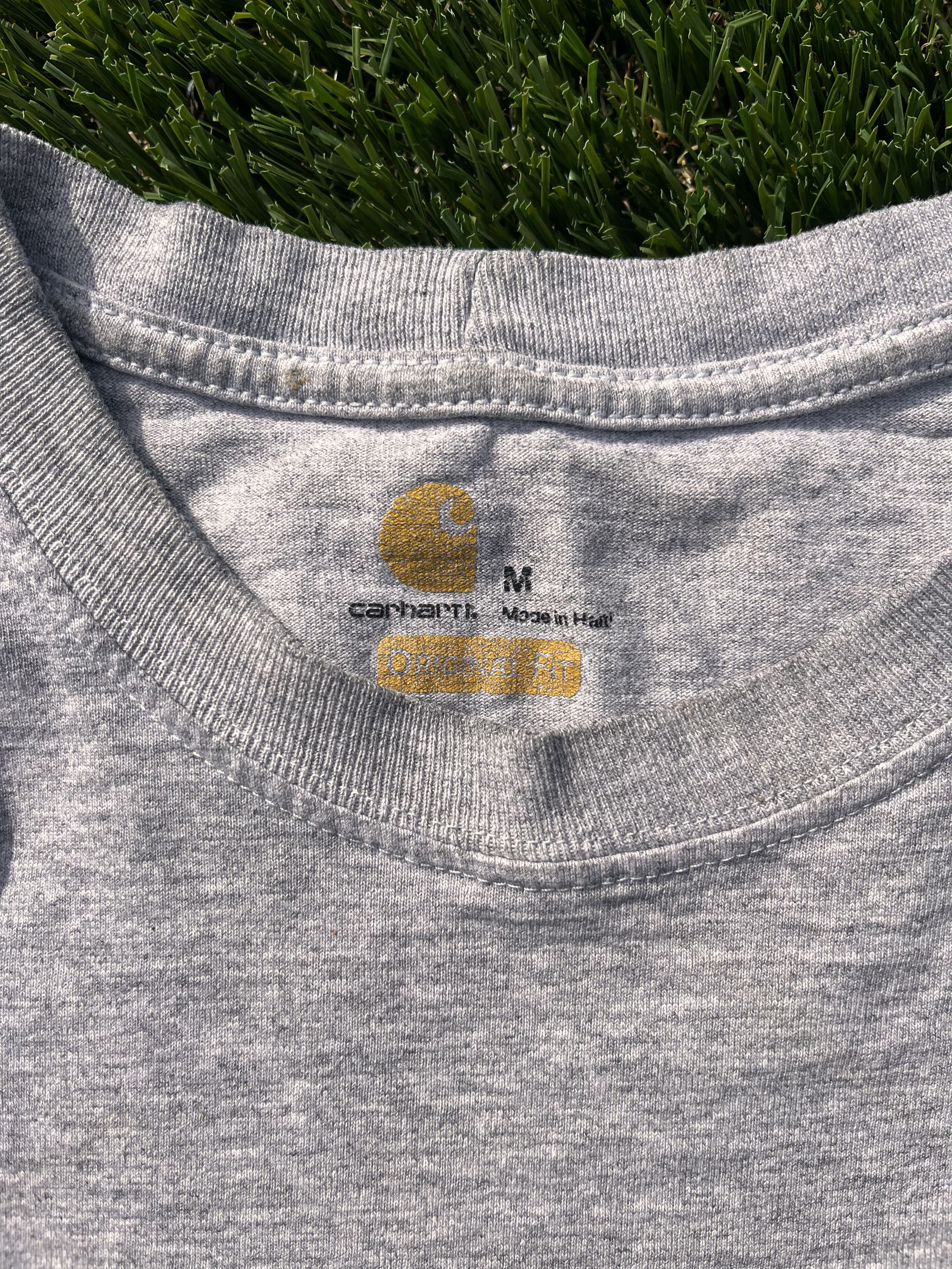 Carhartt Grey Carhartt pocket tee Size US M / EU 48-50 / 2 - 3 Thumbnail