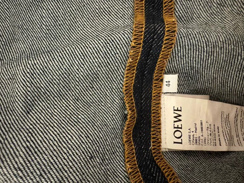 LOEWE size 44 denim jacket