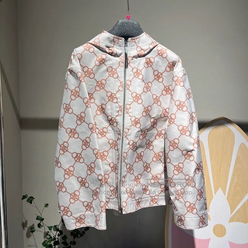 Hermes Hermes Pig Nose Jacket Hooded Windproof Sweatshirt Jacket Size M / US 6-8 / IT 42-44 - 2 Thumbnail