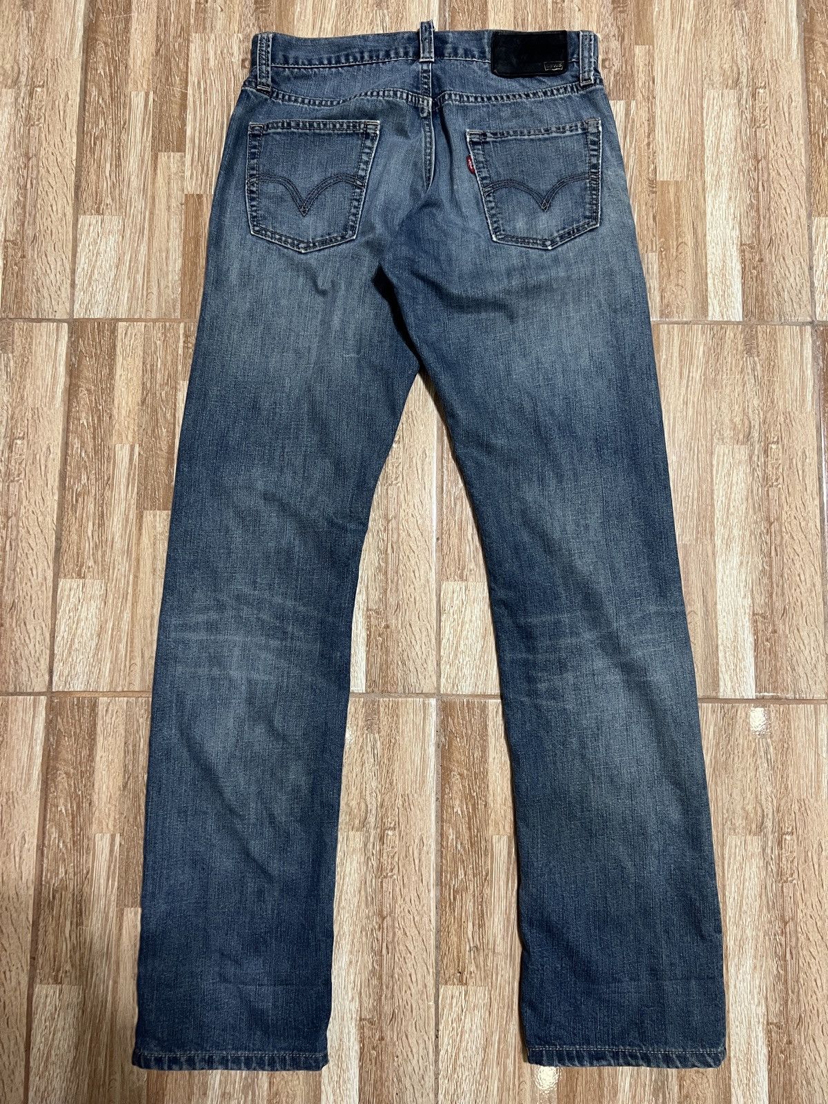 Levi's Levi’s 514 Slim Straight Plaid Lining Black Patch Size US 30 / EU 46 - 4 Thumbnail