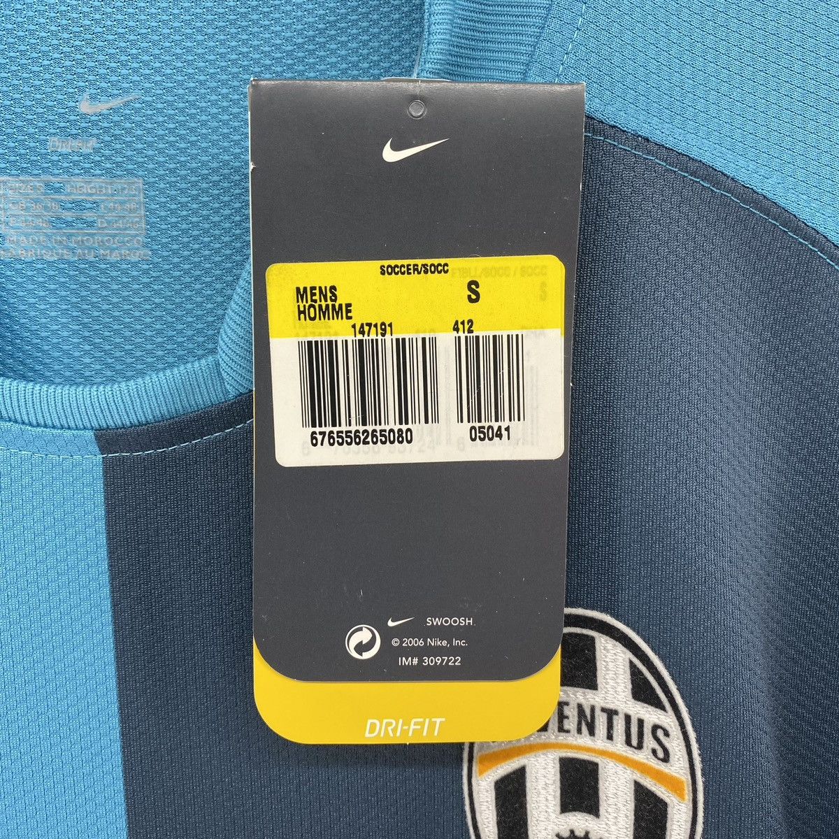 Nike Juventus Turin 2005 2006 Keeper Soccer Football Jersey Kit Size US S / EU 44-46 / 1 - 7 Thumbnail