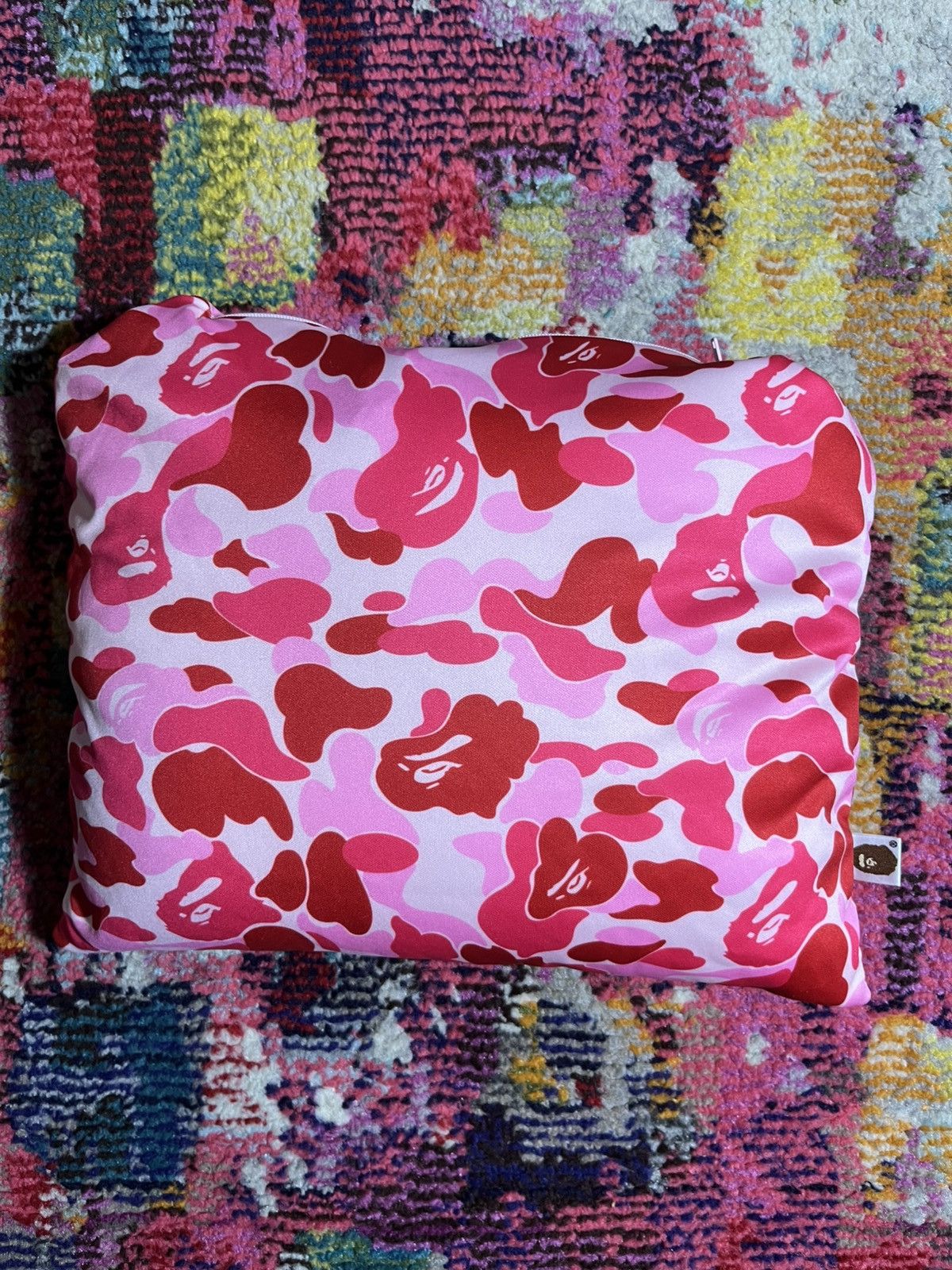 Bape Bape Pink Camo 2-Way Neck Pillow Size ONE SIZE - 5 Thumbnail