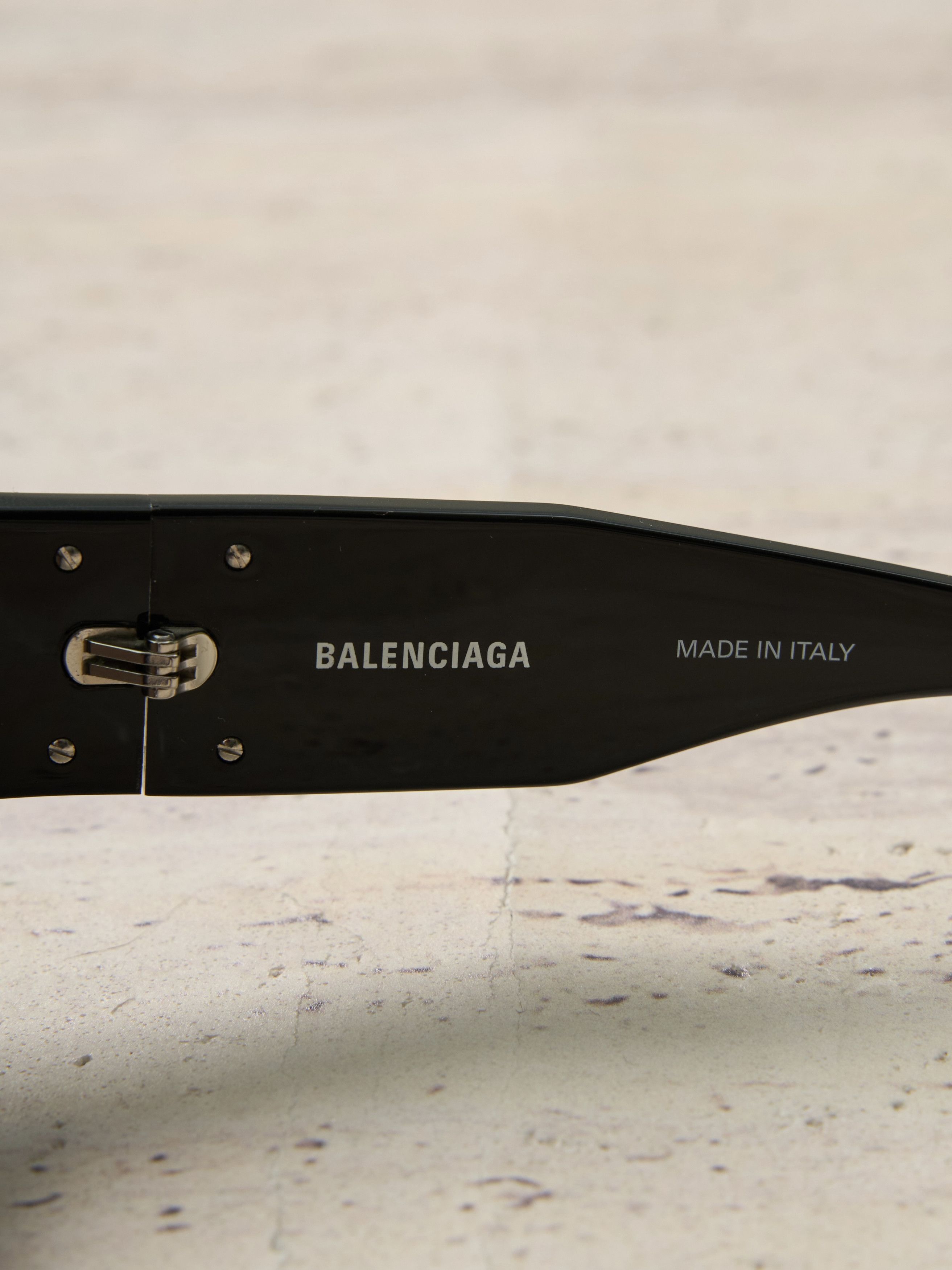 Balenciaga BALENCIAGA BB0324SK 001 Sunglasses BLACK GREY Size ONE SIZE - 4 Thumbnail