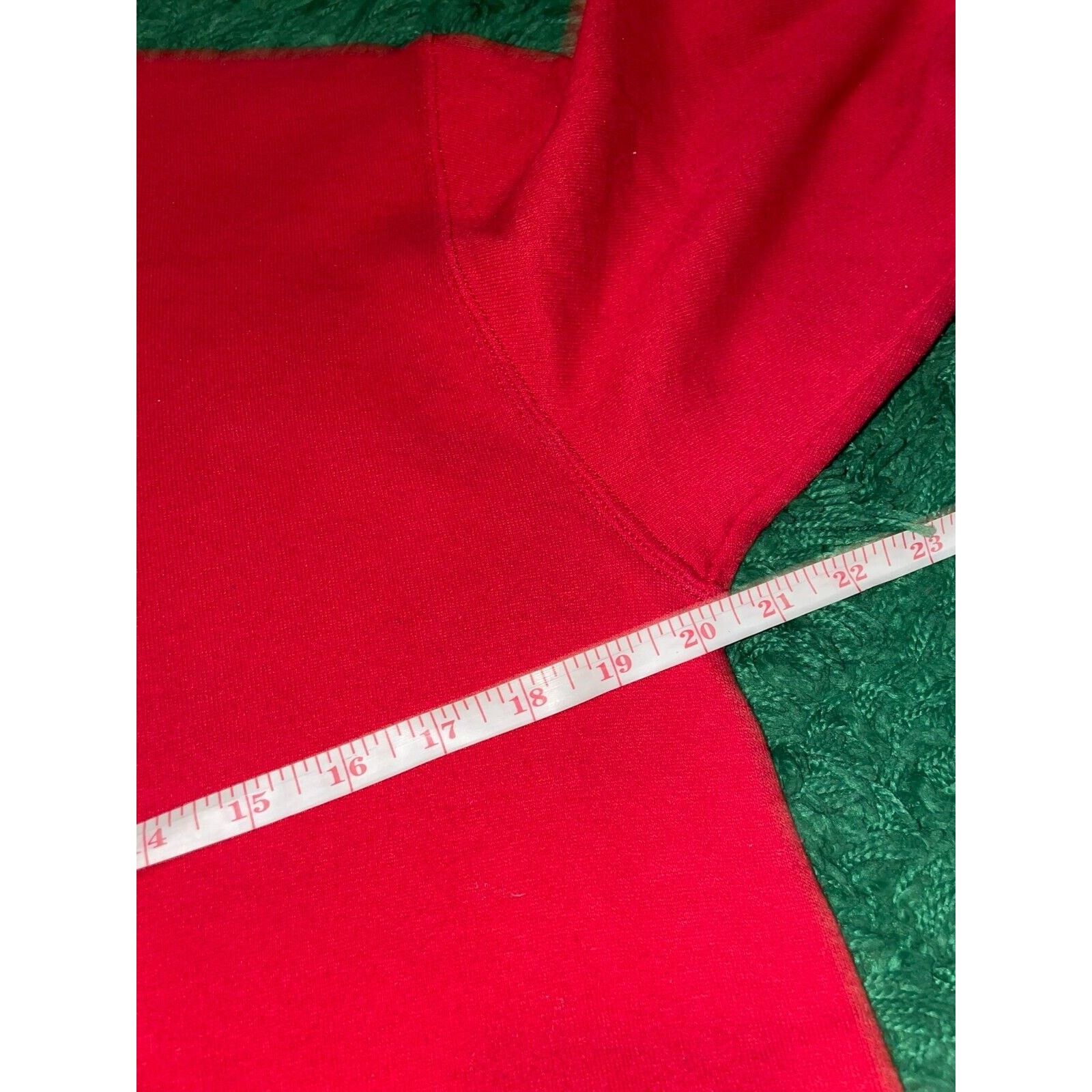 Jerzees Vintage Native American Sweatshirt Indian Turtle Red VTG 90s Size US L / EU 52-54 / 3 - 10 Thumbnail