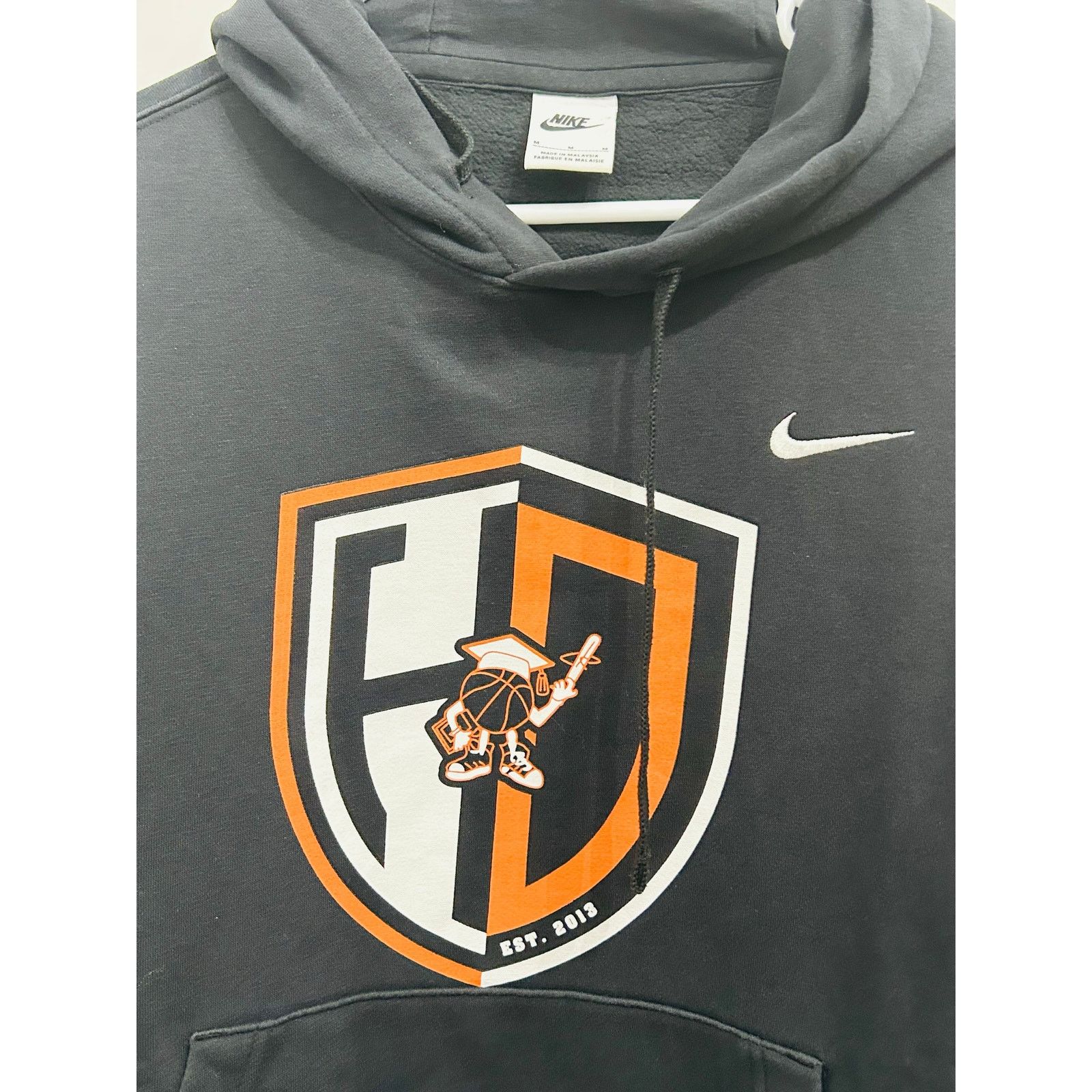 Nike Nike Men’s Black Hoodie Medium Pullover Sweatshirt Crest Size US M / EU 48-50 / 2 - 3 Thumbnail