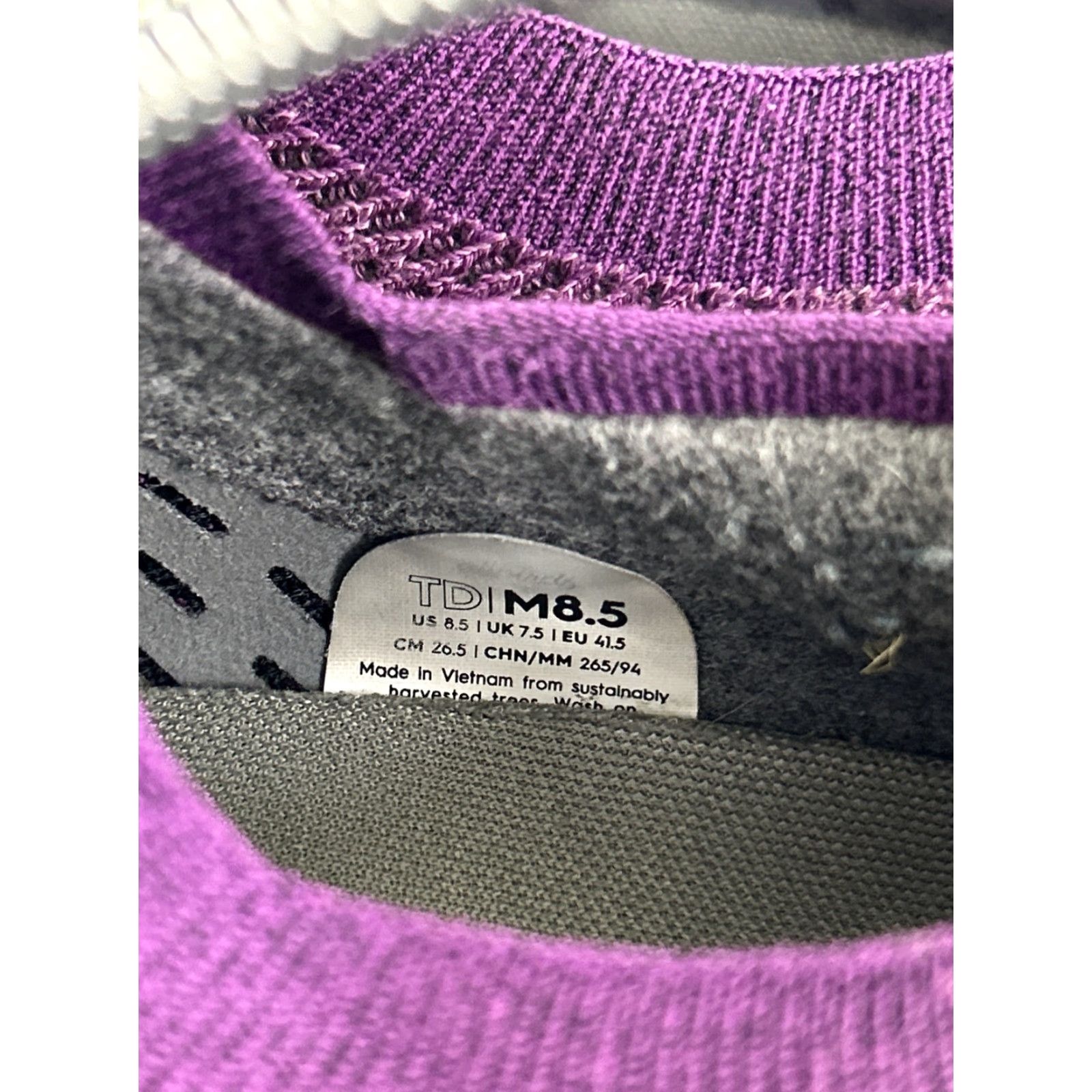 Allbirds Allbirds Tree Dasher Purple Mens Size 8.5 Low Lace Sneaker User: Allbirds Tree Dasher Purple Mens Size 8.5 Low Lace Sneaker Size US 9 / EU 42 - 7 Thumbnail