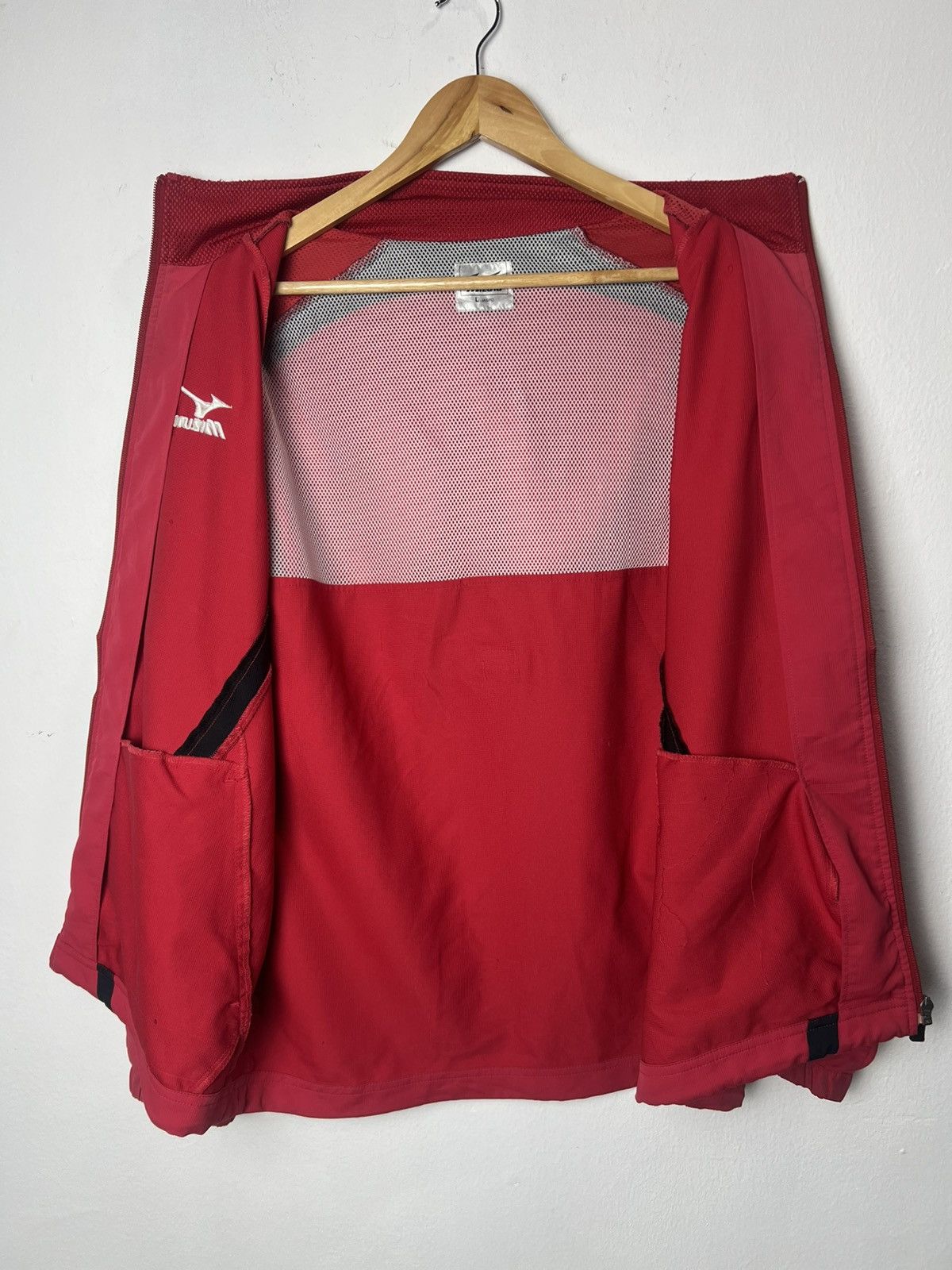 Vintage Vintage Mizuno Track Full Zip Jacket Size US L / EU 52-54 / 3 - 10 Thumbnail