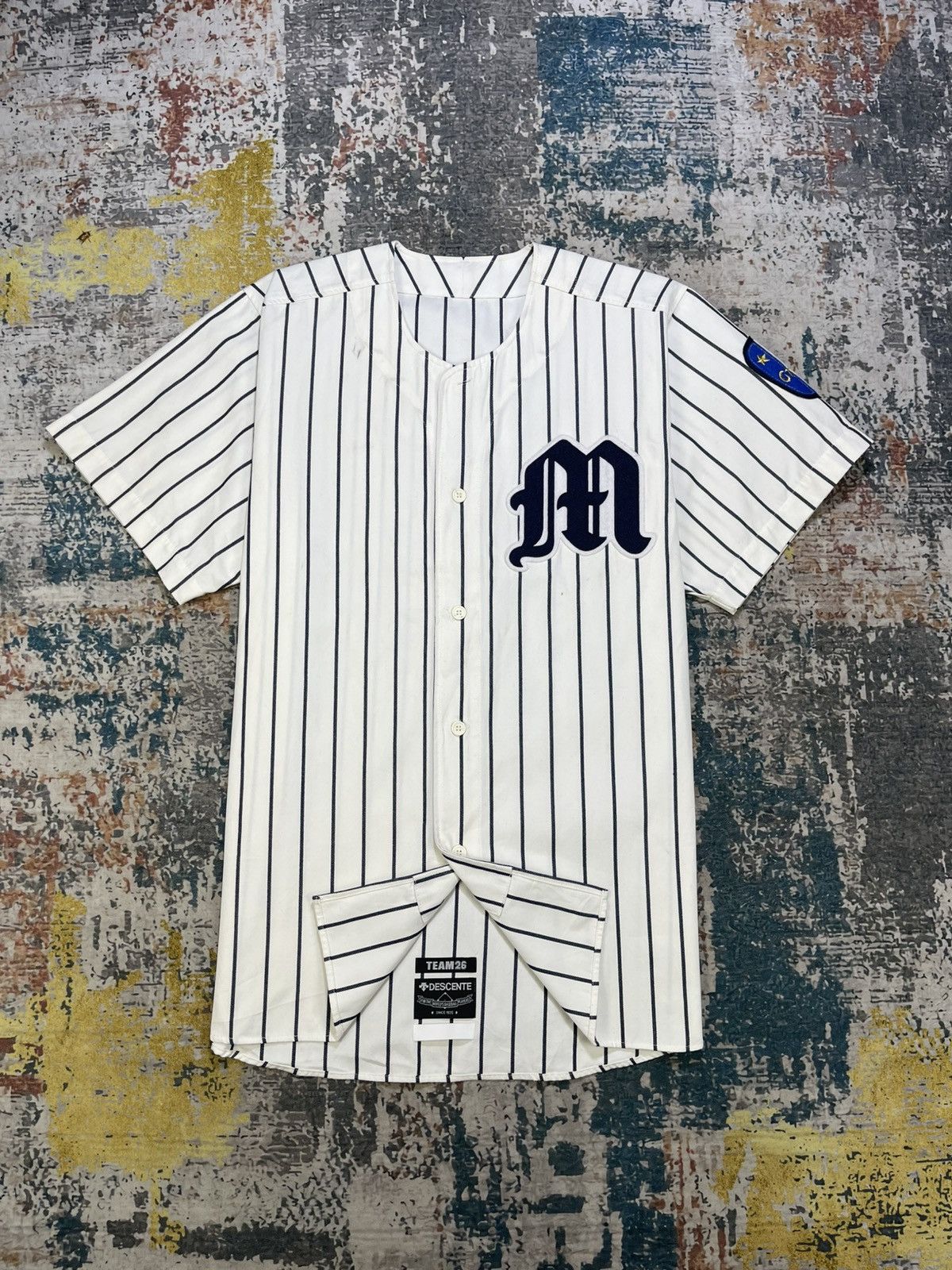 Chiba Lotte Marines Descente Team #26 Home Baseball Jersey