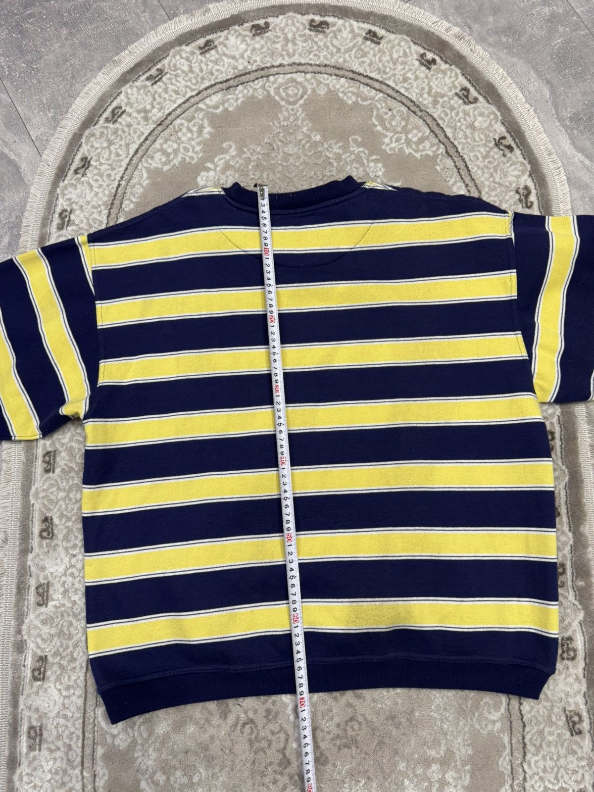 Lacoste Vintage Lacoste Striped Sweatshirt Crewneck Jumper Size US M / EU 48-50 / 2 - 6 Thumbnail
