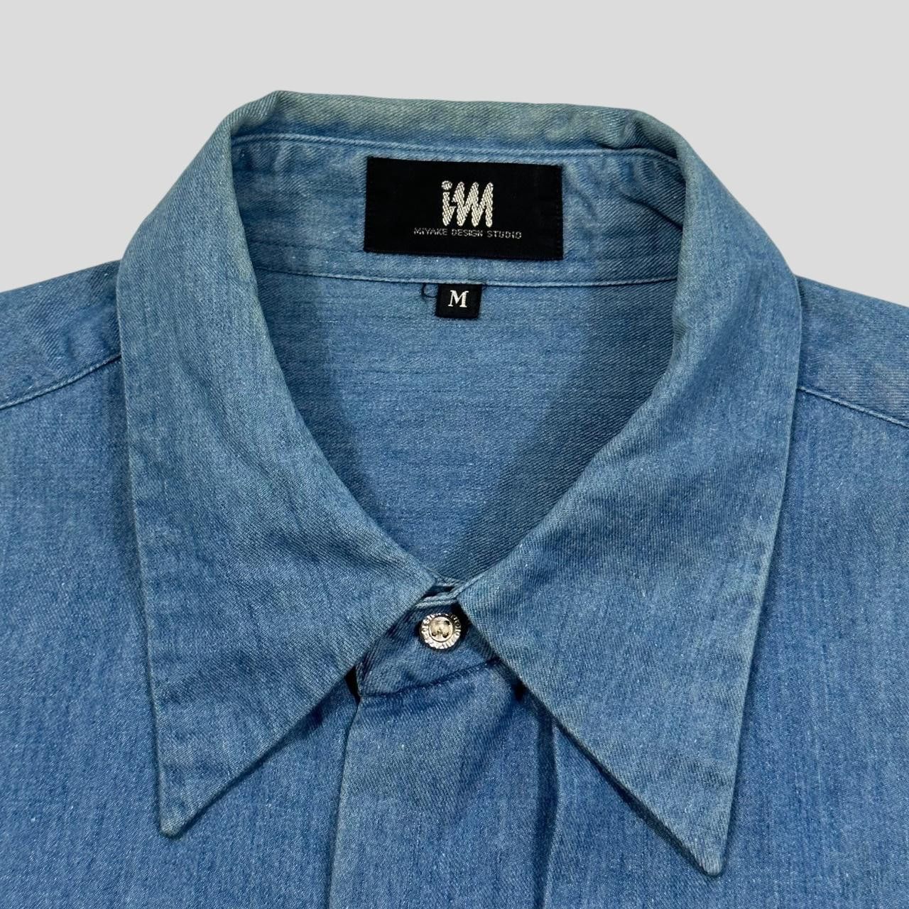 Issey Miyake Issey Miyake 00’s Pleat Detailed Metal Button Shirt - M Size US M / EU 48-50 / 2 - 4 Thumbnail