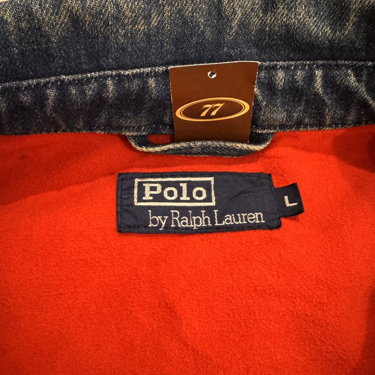 Polo Ralph Lauren Denim Jacket Polo Ralph Lauren Size US L / EU 52-54 / 3 - 4 Thumbnail