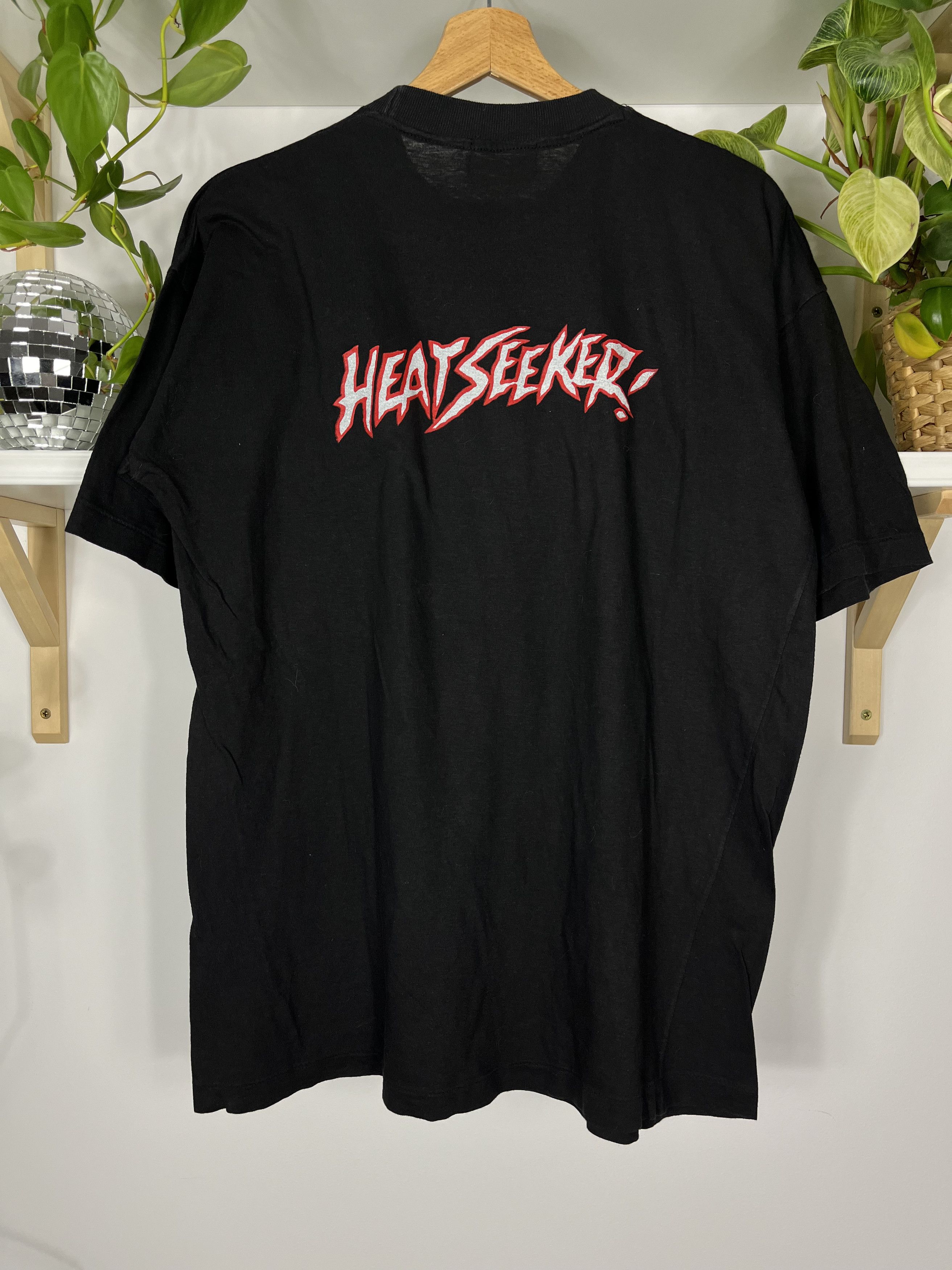 AC/DC × Band Tees × Vintage VINTAGE 1988 ACDC HEAT SEEKER WORLD TOUR TEE SHIRT Size US L / EU 52-54 / 3 - 7 Thumbnail