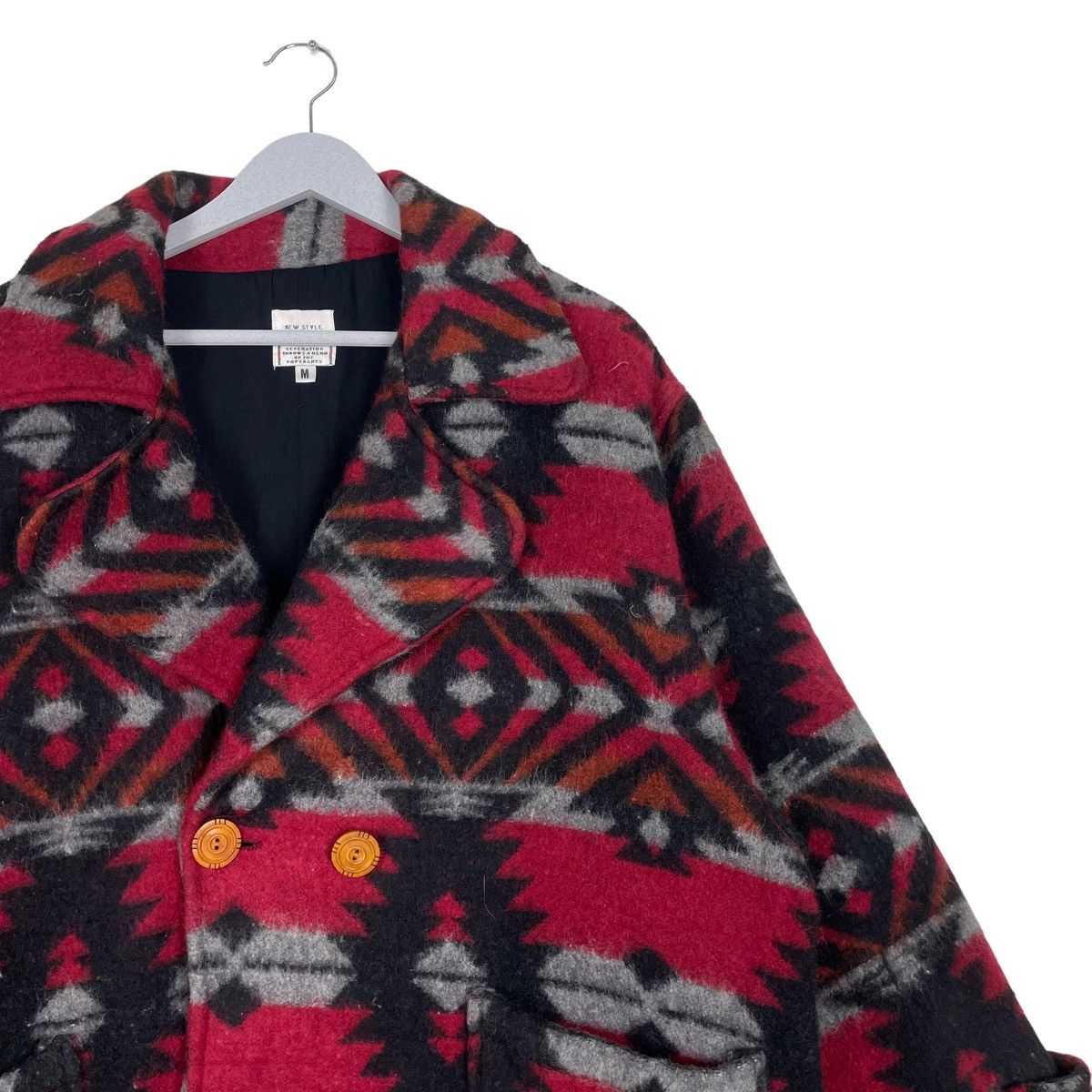 Blue Blue Japan × Japanese Brand × Kapital 💥ACTIVE JAPAN NAVAJO CRUISER WOOL INSPIRED KAPITAL JACKET Size US L / EU 52-54 / 3 - 6 Thumbnail
