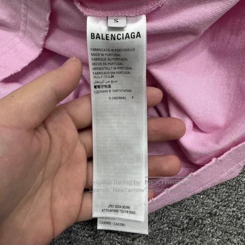 Balenciaga Balenciaga Heart Short Sleeve Size US S / EU 44-46 / 1 - 3 Thumbnail