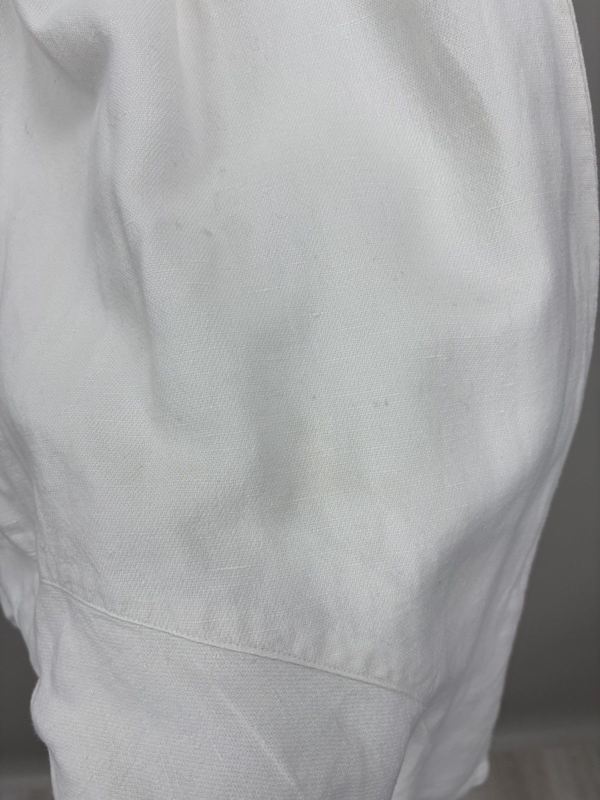Japanese Brand Womens linen pants Ewa i Walla Size M Color White Size 26" / US 2 / IT 38 - 5 Thumbnail