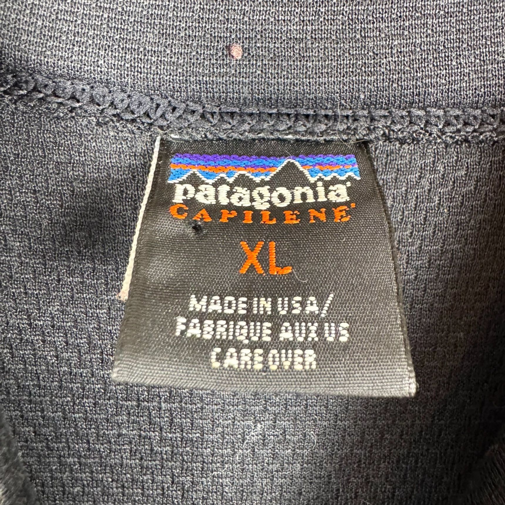 Patagonia VINTAGE Patagonia Capilene XL Black Long Sleeve Turtle Neck Shirt Pullover Made in USA Men XL Black T-Shirt Activewear Hiking USA 90s Size US XL / EU 56 / 4 - 5 Thumbnail