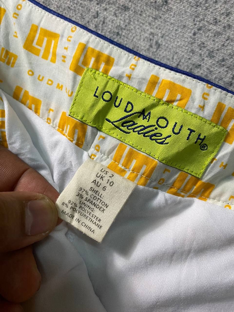 Golf Wang Loudmouth USA Flag Golf Skirt Size 28" / US 6 / IT 42 - 3 Thumbnail