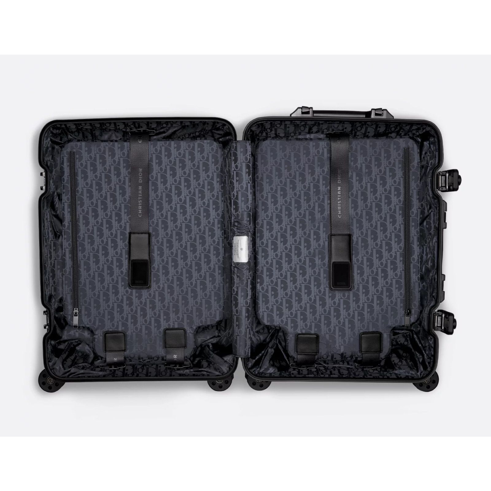 Dior Dior Rimowa 4-Wheel Cabin Suitcase Aluminium Black Size ONE SIZE - 19 Thumbnail