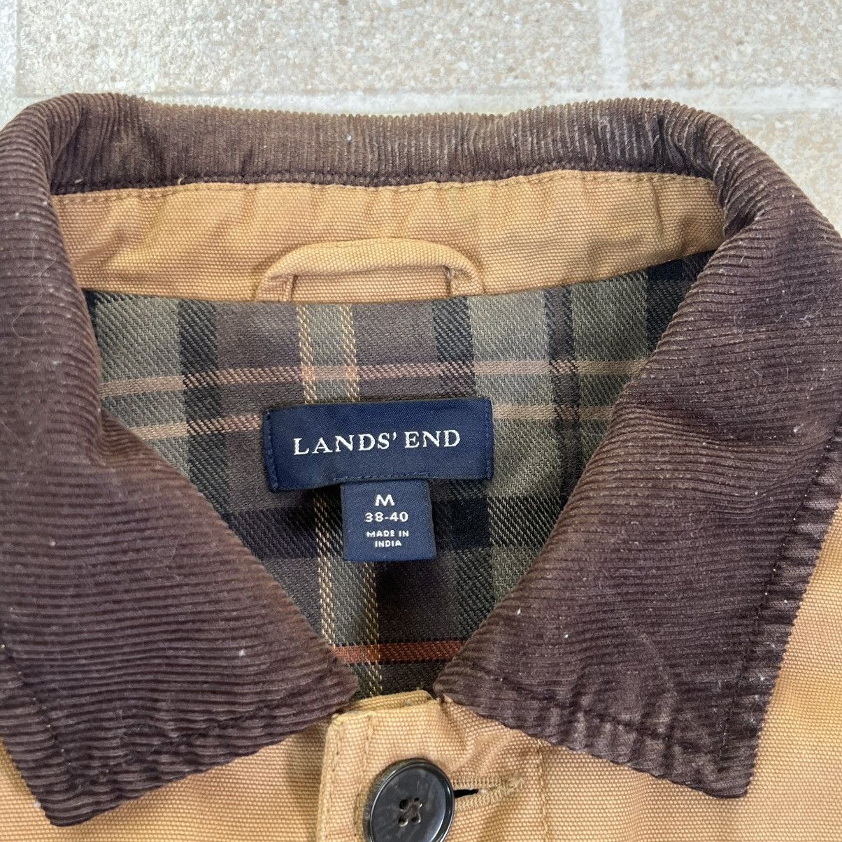 Lands' End Lands End Chore Jacket Brown Barn Field Flannel Lined Sz Med Size US M / EU 48-50 / 2 - 4 Thumbnail