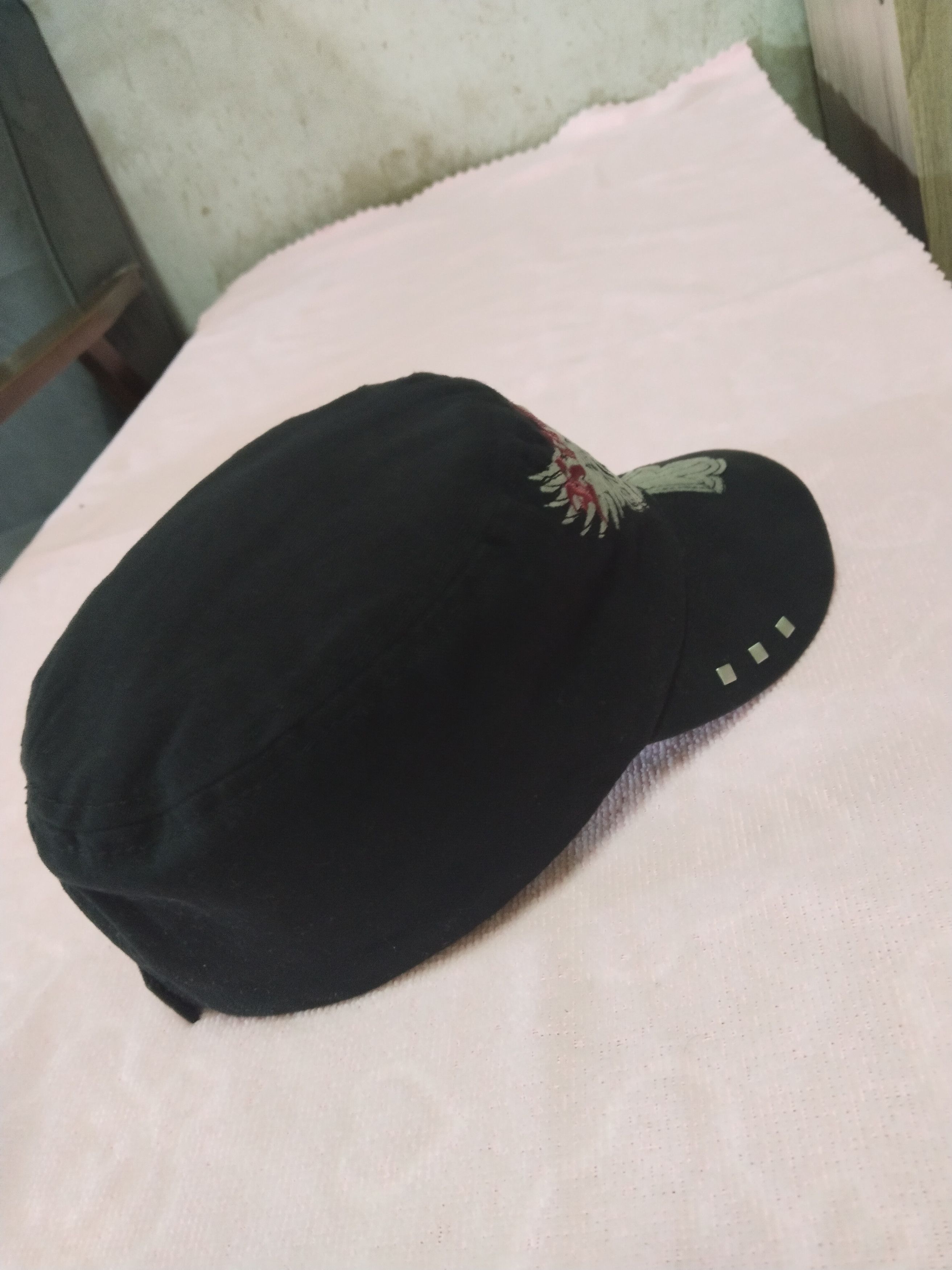 Hard Rock Cafe RARE CADET MILITARY HARD ROCK CAFE ROCK N ROLL HAT Size ONE SIZE - 4 Thumbnail
