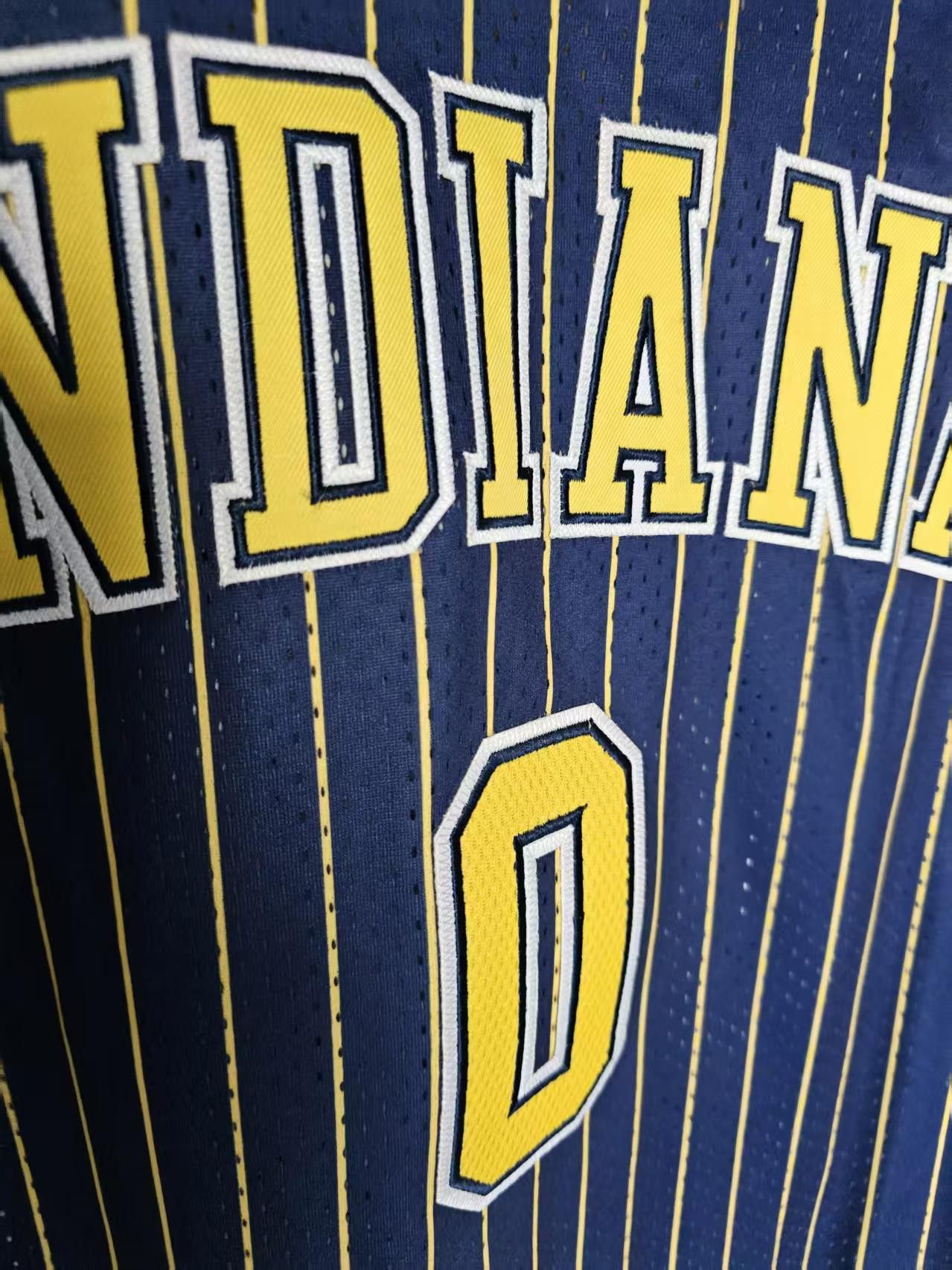 NBA Indiana Pacers #0 Tyrese Haliburton Jersey Double Stitched Size US M / EU 48-50 / 2 - 3 Thumbnail