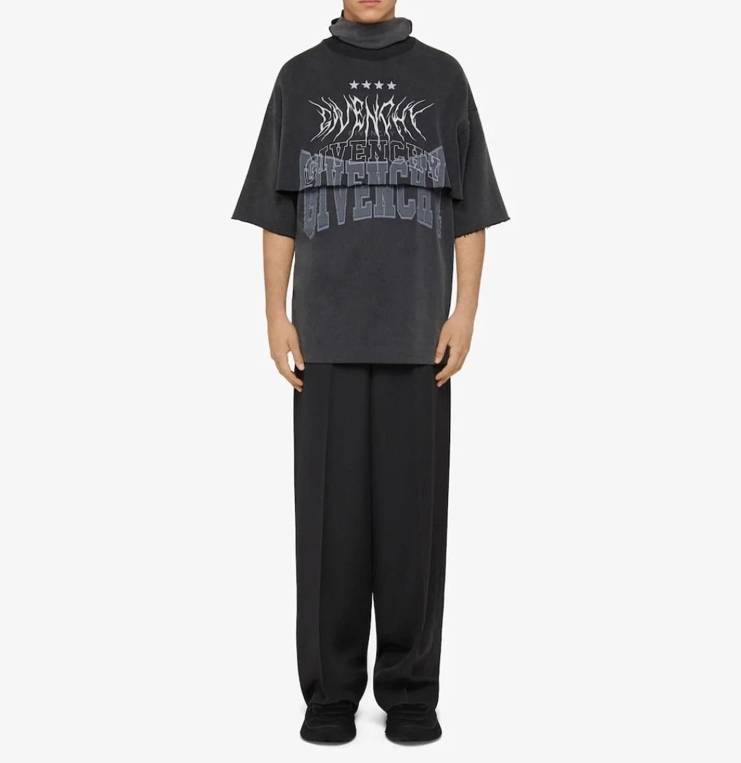 o1w1db10325 All-In-One T-Shirt-Look in Black