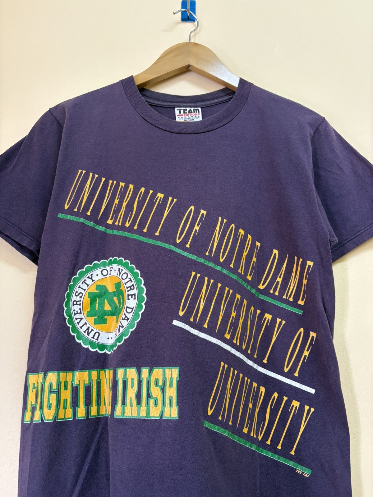 NFL Vintage 90s University Notre Dame Fighting Irish NFL Sport Size US M / EU 48-50 / 2 - 4 Thumbnail