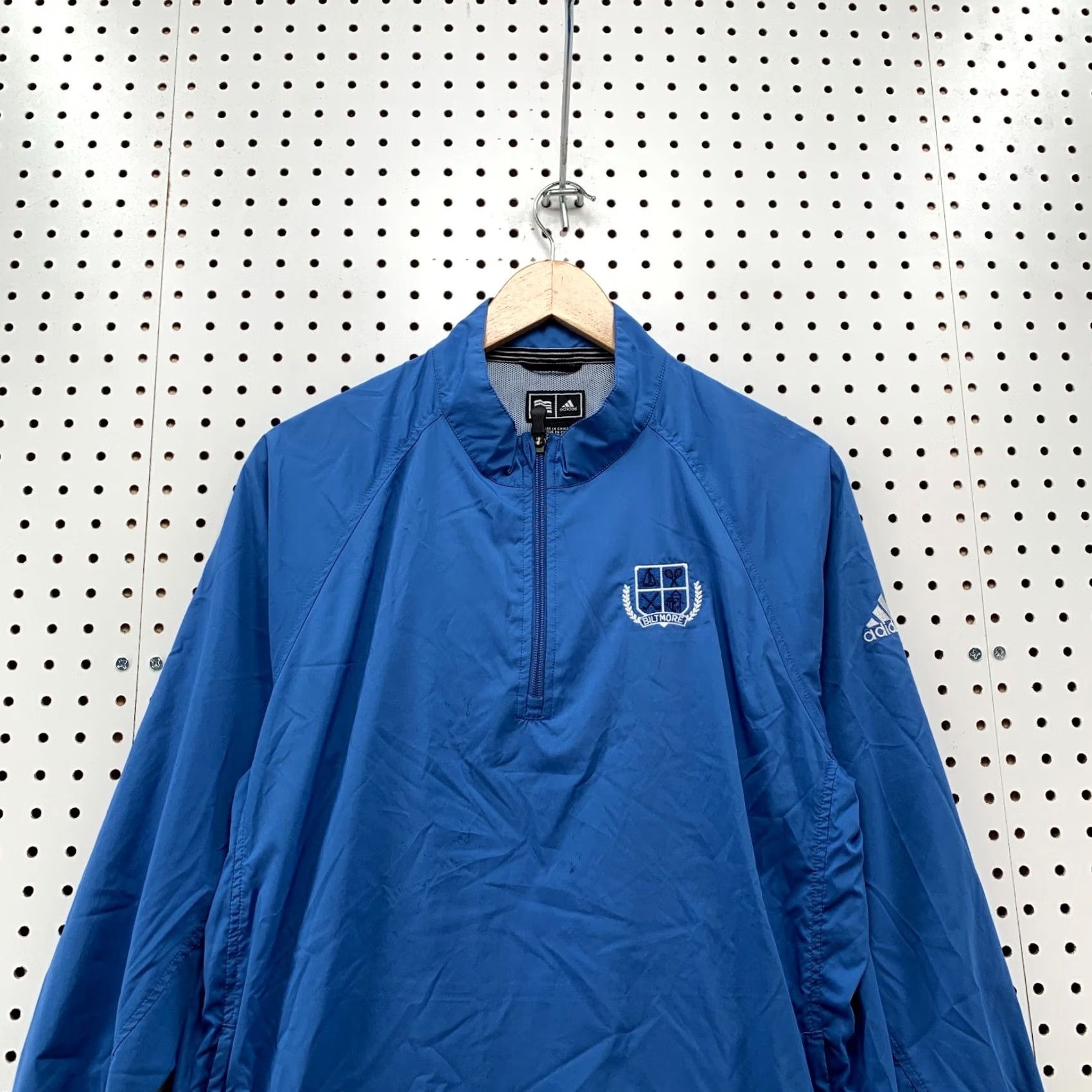 Adidas Adidas Golf Jacket Windbreaker 1/4 Zip Blue XL Men Size US XL / EU 56 / 4 - 7 Thumbnail