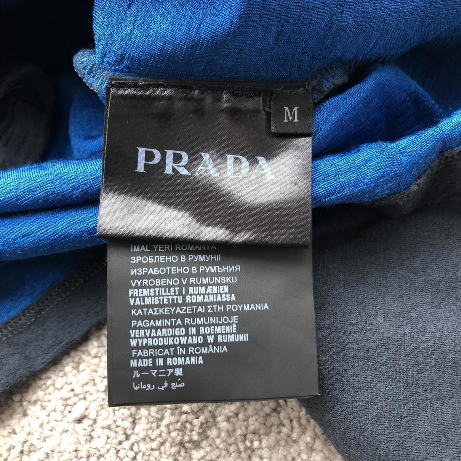 Prada Prada Longsleeve Wool Polo Shirt Size US S / EU 44-46 / 1 - 6 Thumbnail