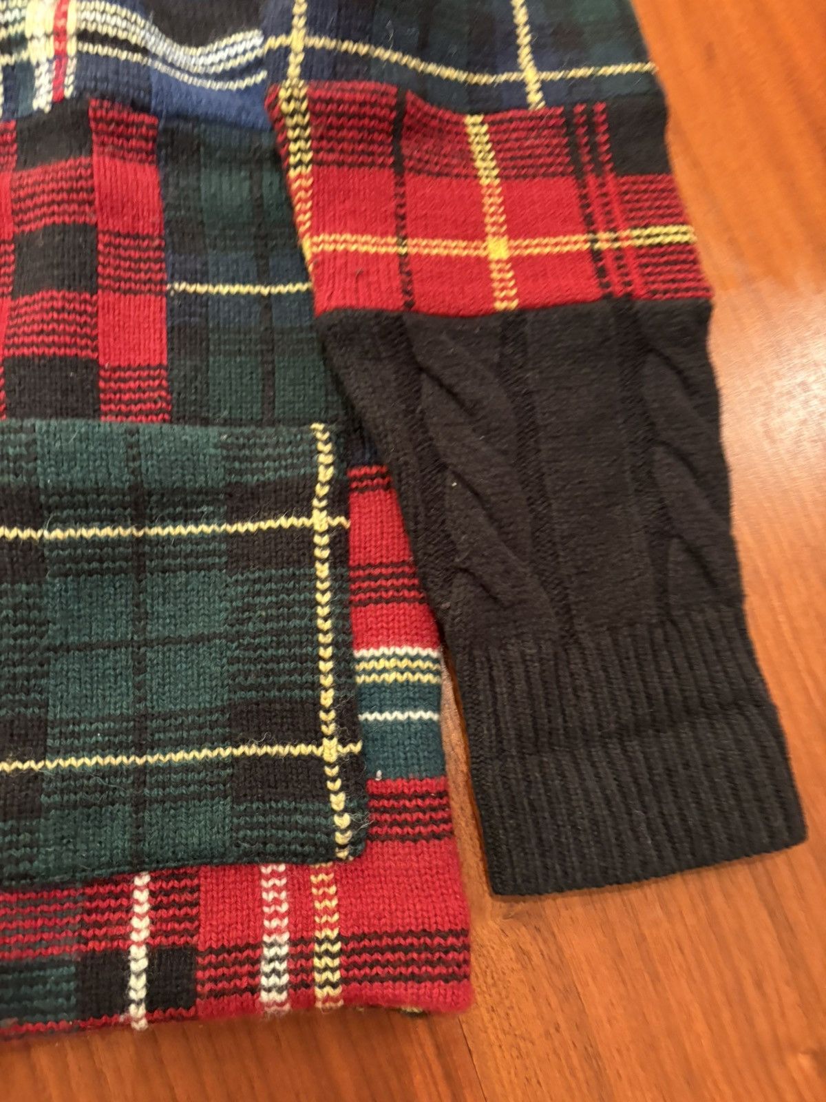Polo Ralph Lauren POLO RALPH LAUREN PATCHWORK CARDIGAN SMALL Size US S / EU 44-46 / 1 - 2 Thumbnail