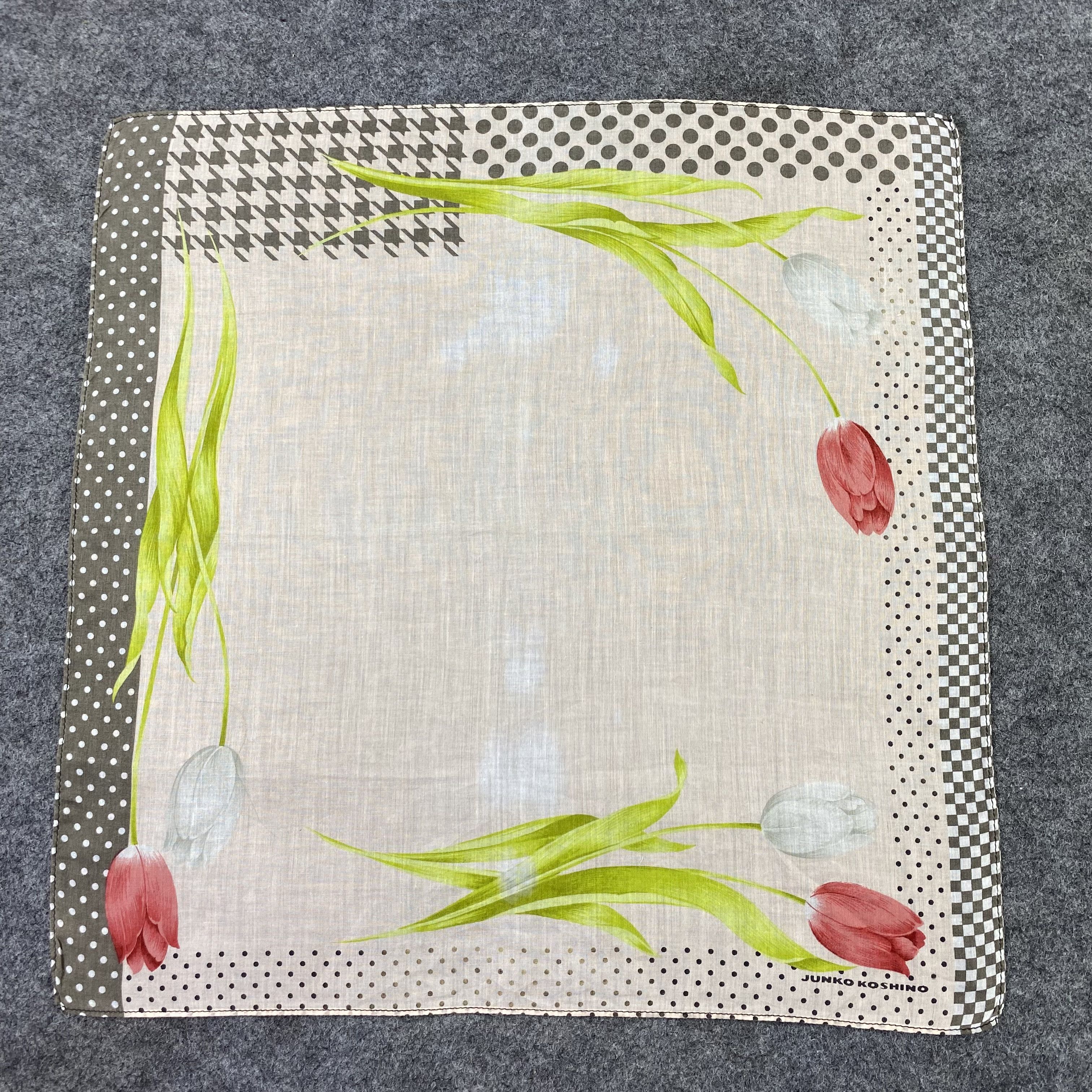 Japanese Brand Junko Koshino Handkerchief / Bandana / Neckerchief-B648 Size ONE SIZE - 3 Thumbnail