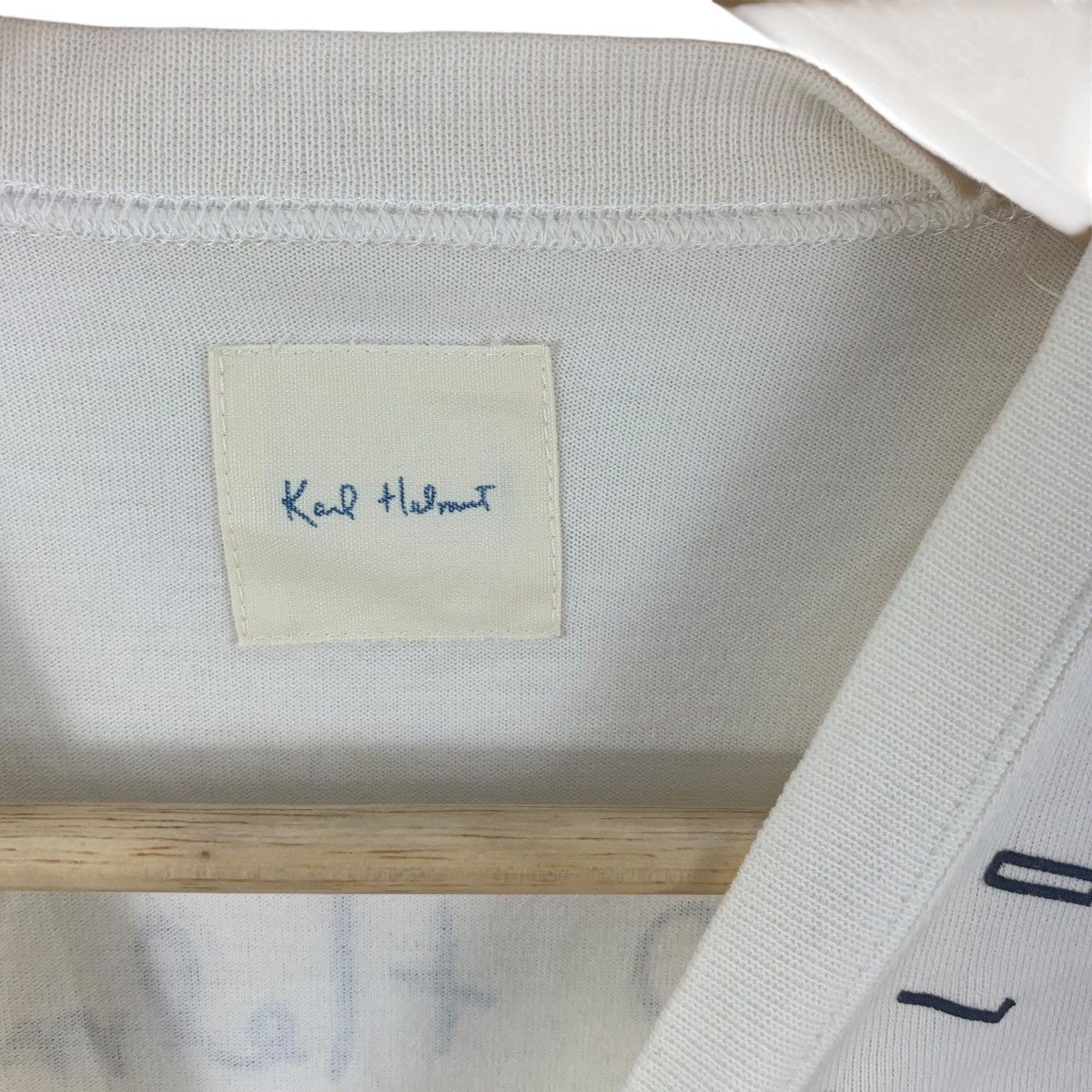 Karl Helmut Vintage 90s KARL HELMUT JAPAN Pink House Collection Tee Size M / US 6-8 / IT 42-44 - 8 Thumbnail