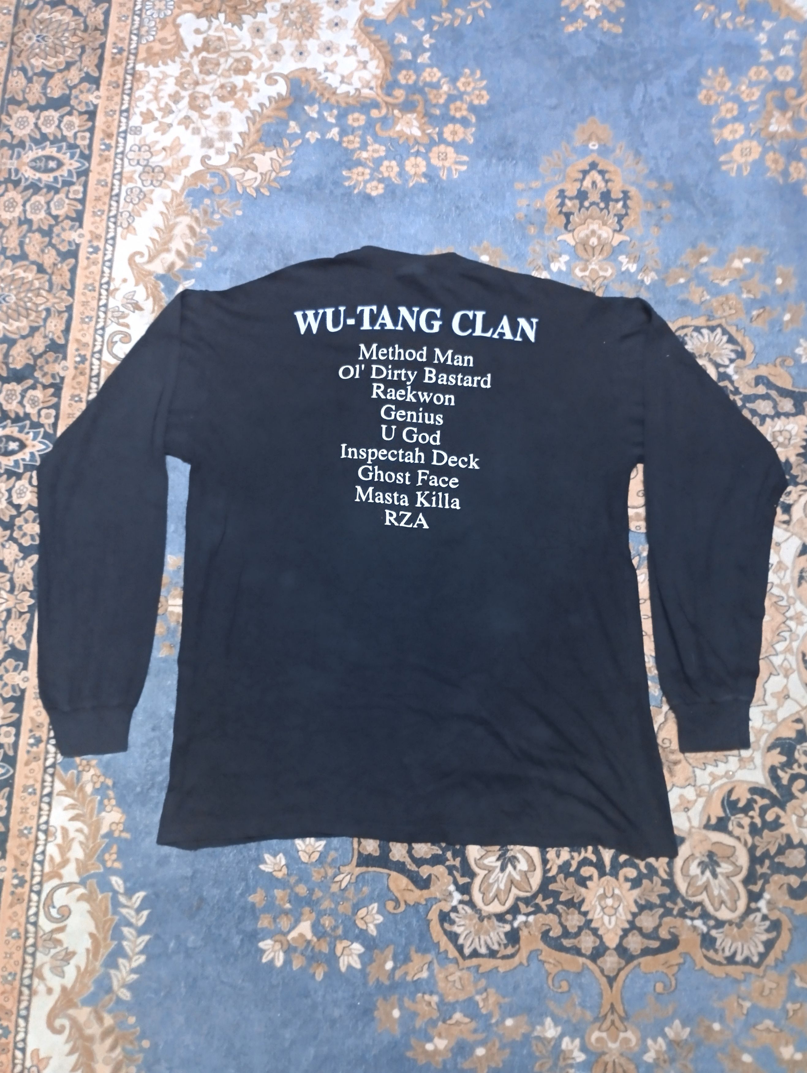 Rap Tees × Wu-Tang Clan Vintage 90's wu-tang clans Size US XL / EU 56 / 4 - 2 Thumbnail