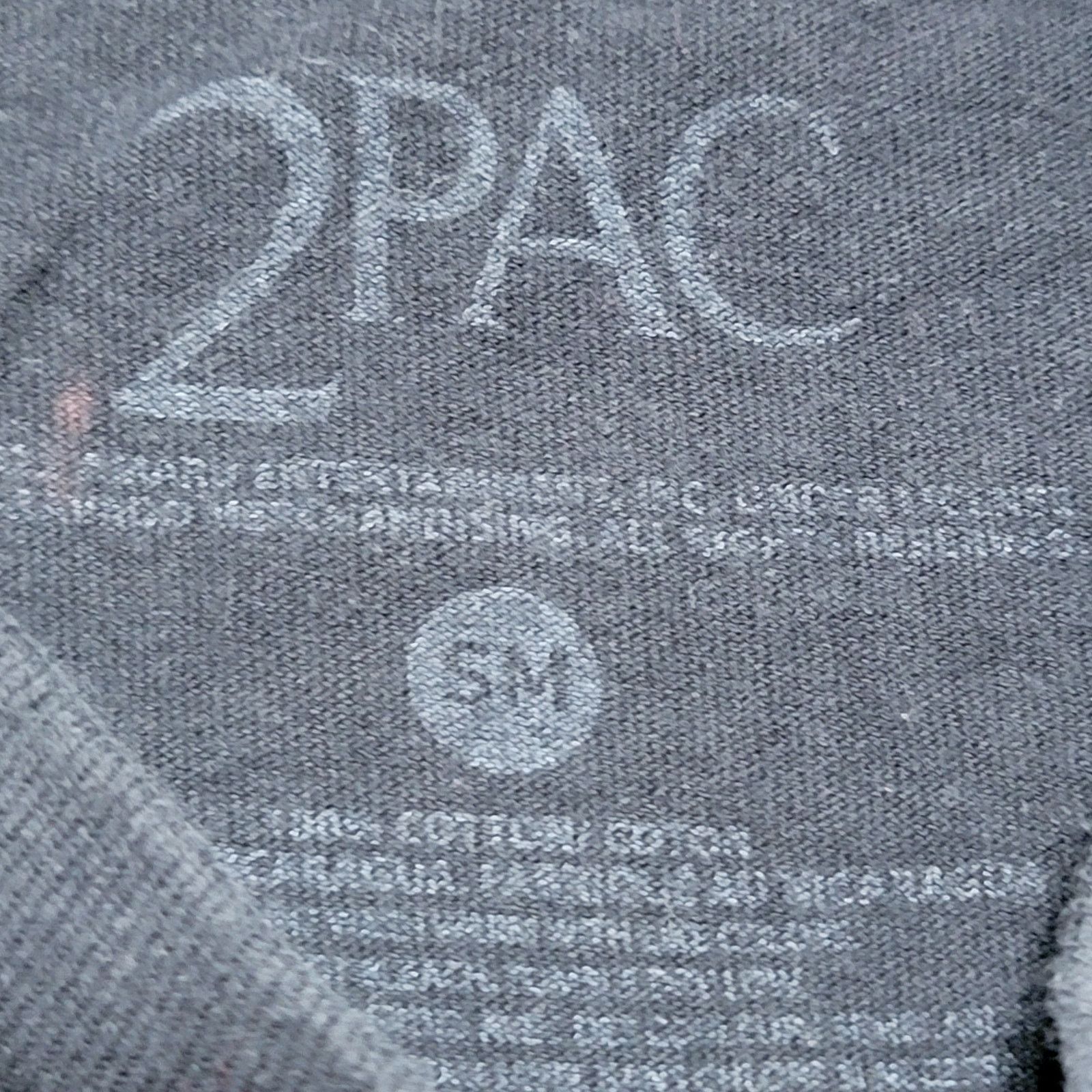 Other 2Pac Black Unisex Tee Side Profile Flip Off - Size Small Size US S / EU 44-46 / 1 - 4 Thumbnail
