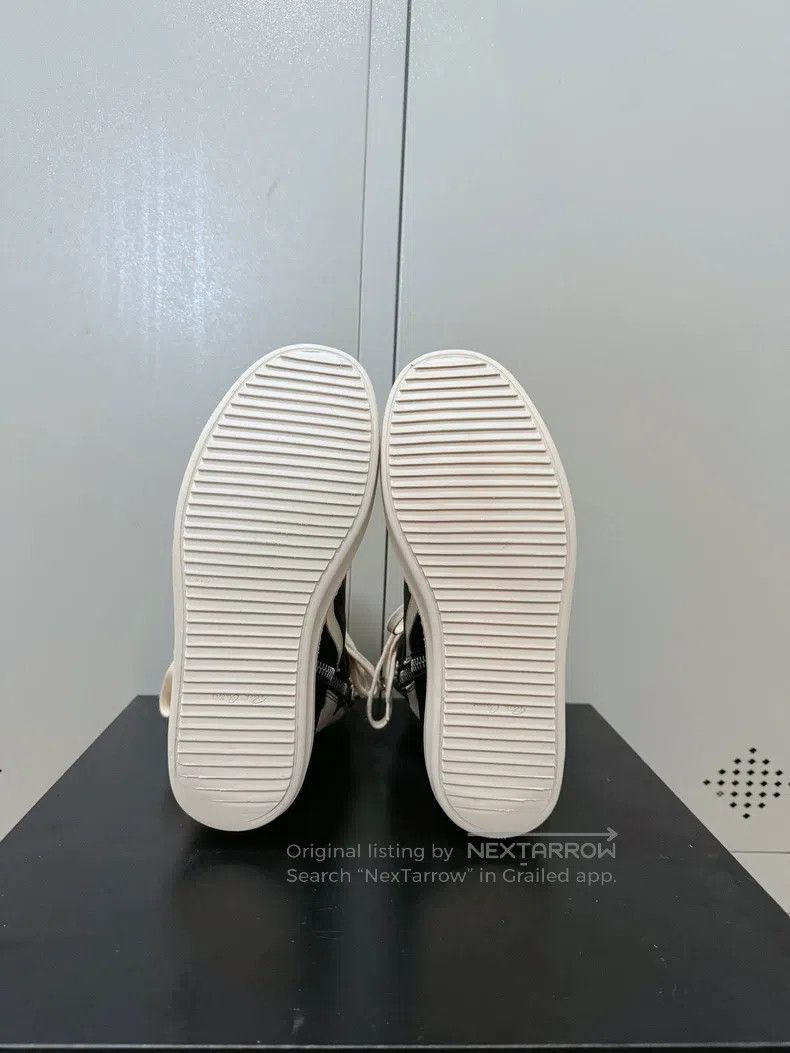 Rick Owens Rick Owens Mainstream Black and White Leather Inverted Tri Size US 7.5 / EU 40-41 - 8 Thumbnail