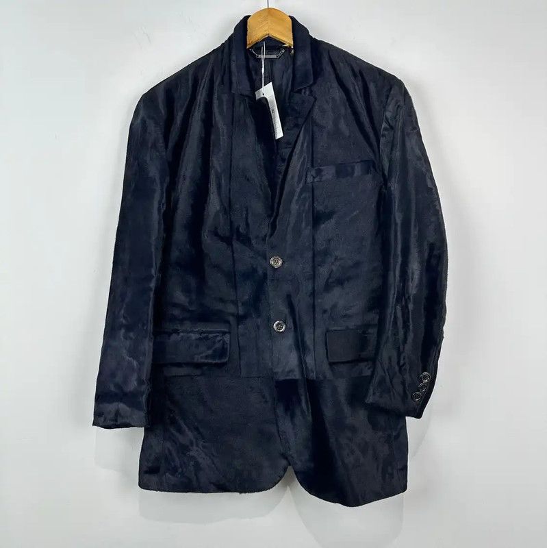 Versace Dark Blue Men's Outerwear 0089