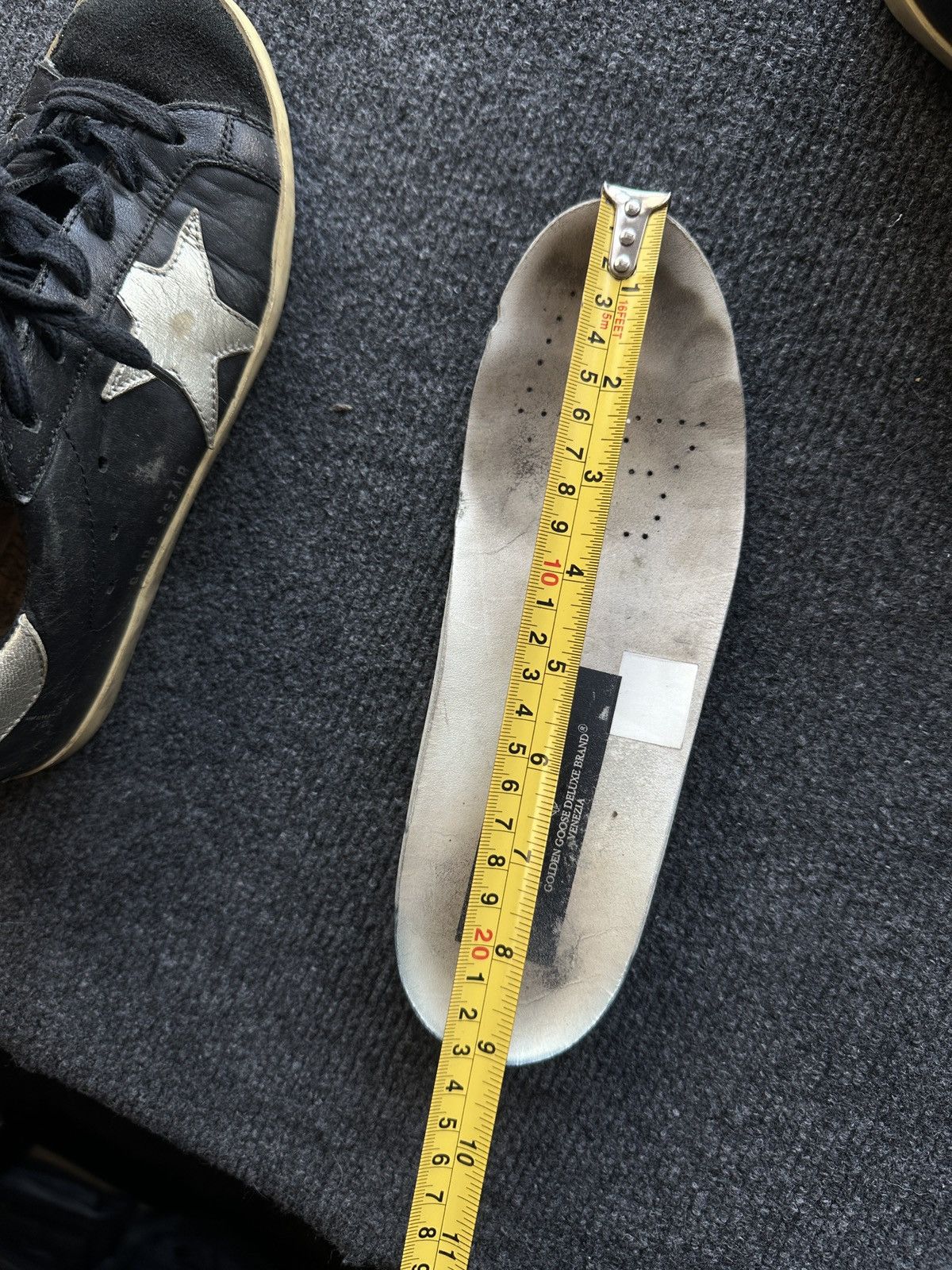 Golden Goose GOLDEN GOOSE 🚨 RARE SUPERSTAR BIG LOGO DIRTY SHOES WMN Size US 6 / IT 36 - 12 Thumbnail