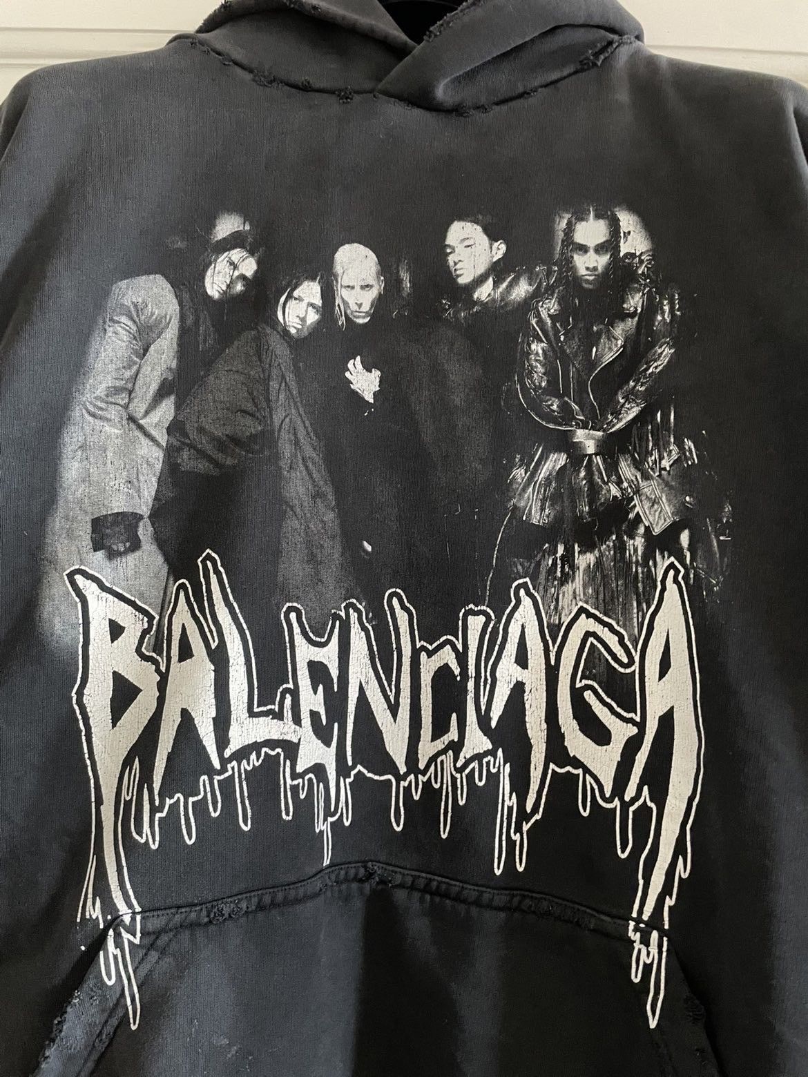 Balenciaga Balenciaga Couture, Metalheads Oversized Hoodie Size US L / EU 52-54 / 3 - 4 Thumbnail
