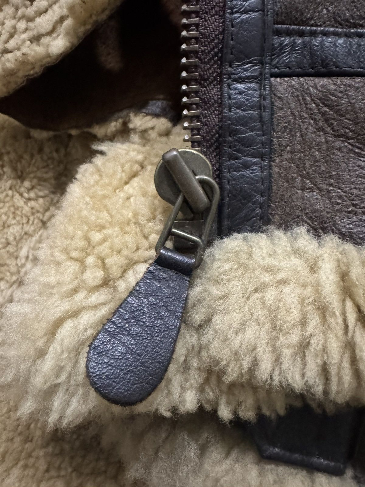 Genuine Leather Vintage Pottar B3 Sheep Skin Air Force Army Military Size US L / EU 52-54 / 3 - 8 Thumbnail