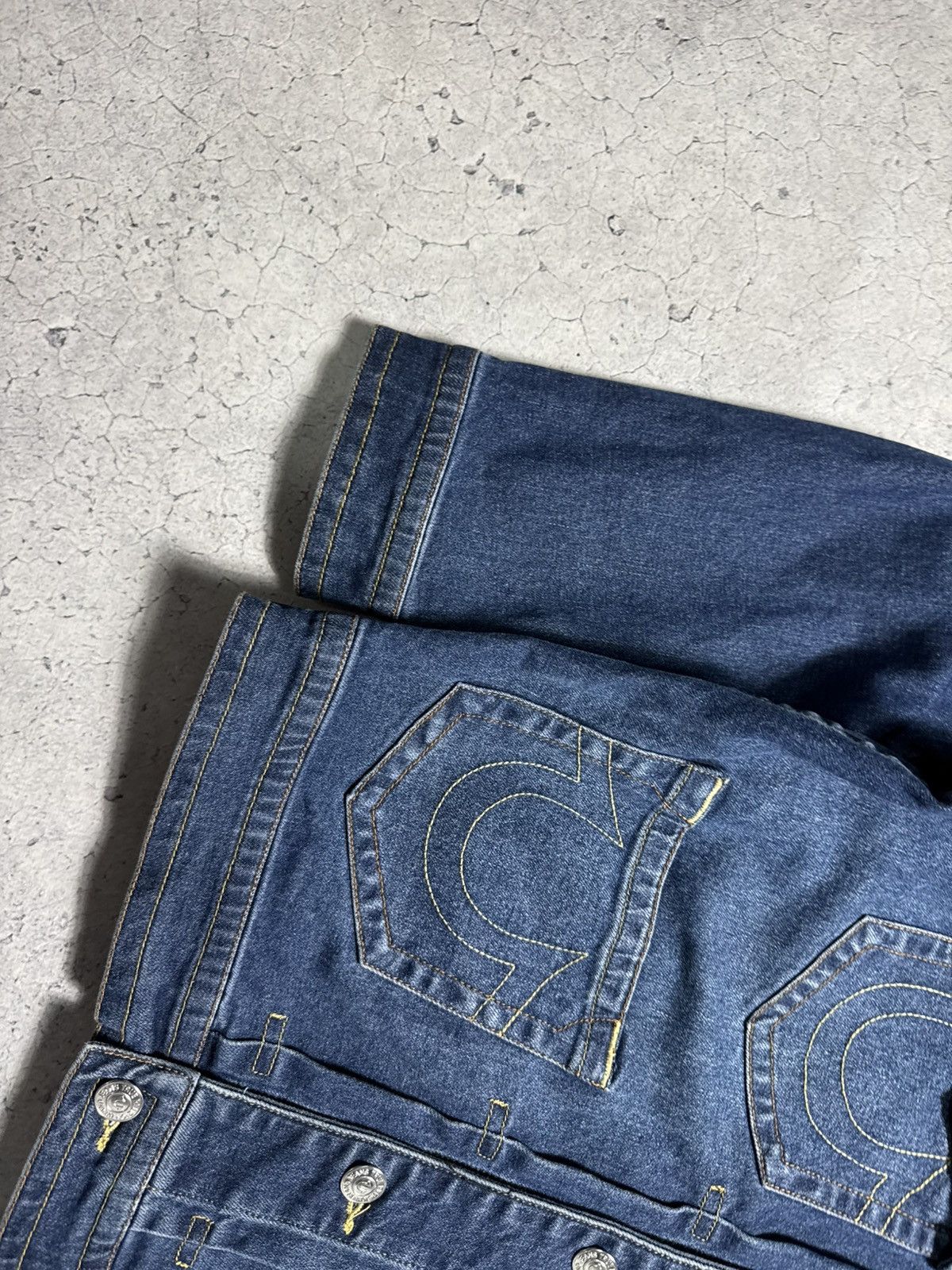 True Religion True Religion New Vintage Denim Jacket Size S Multi Logo Size US S / EU 44-46 / 1 - 2 Thumbnail