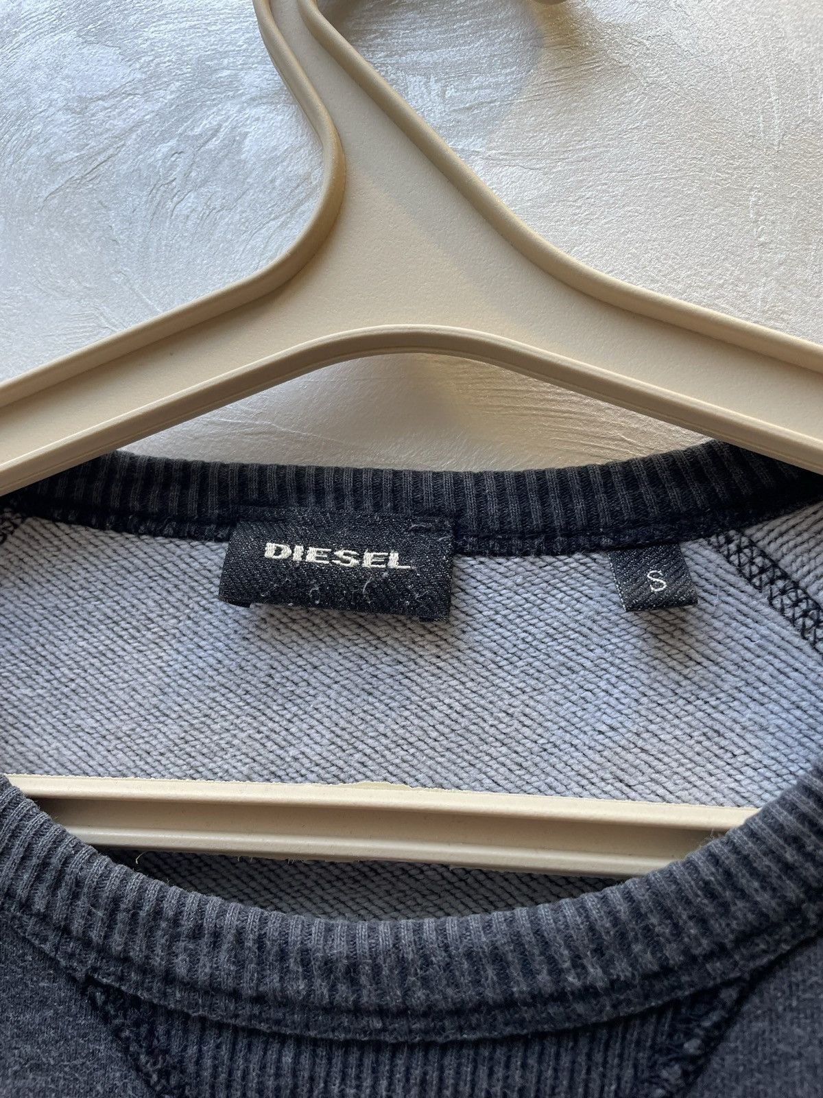 Diesel × Vintage Diesel Vintage sweatshirt Punk Face avant garde Size US S / EU 44-46 / 1 - 3 Thumbnail