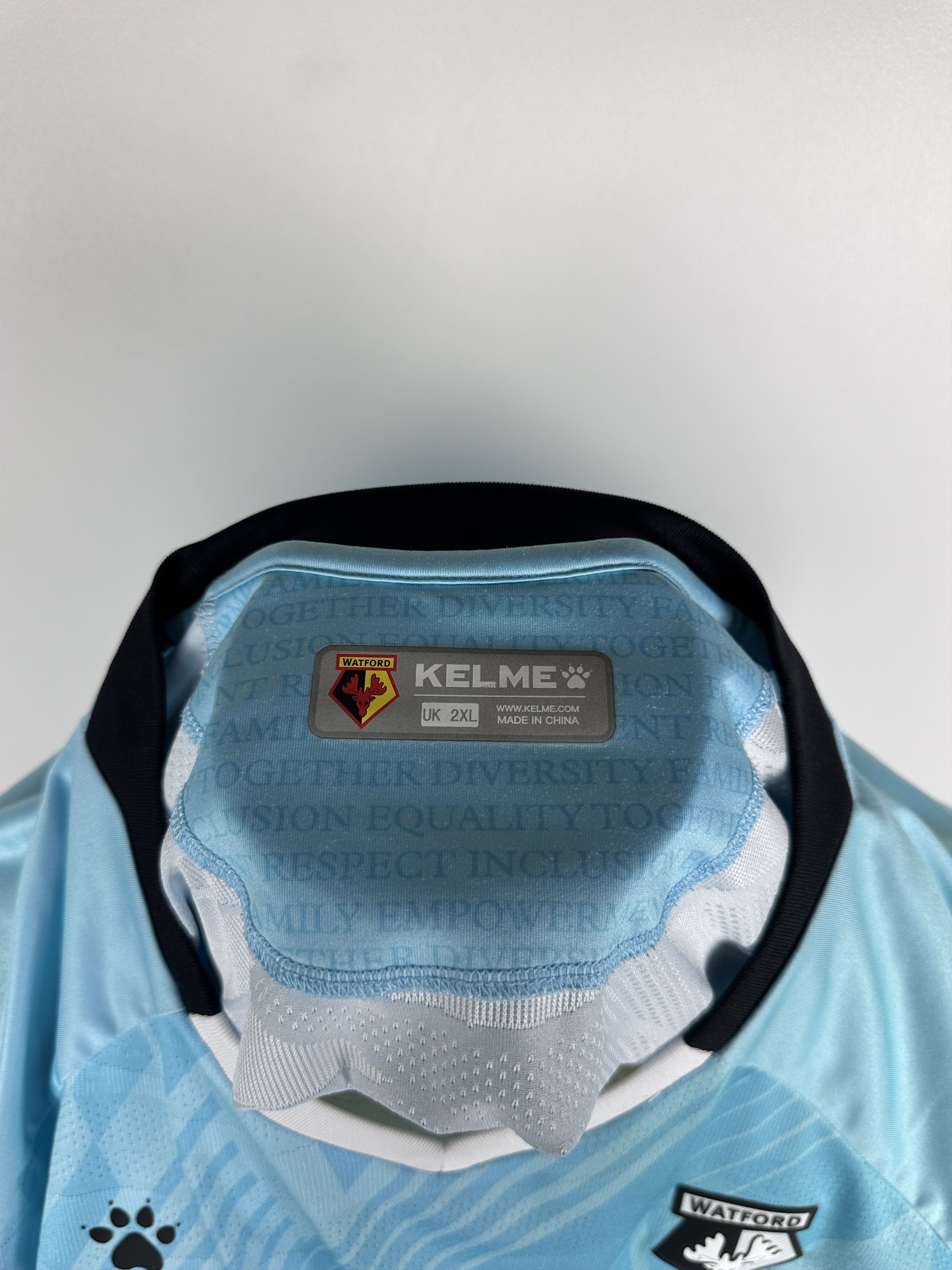 Other Watford 2023 2024 Third Football Shirt Soccer Jersey Kelme Size US XXL / EU 58 / 5 - 10 Thumbnail