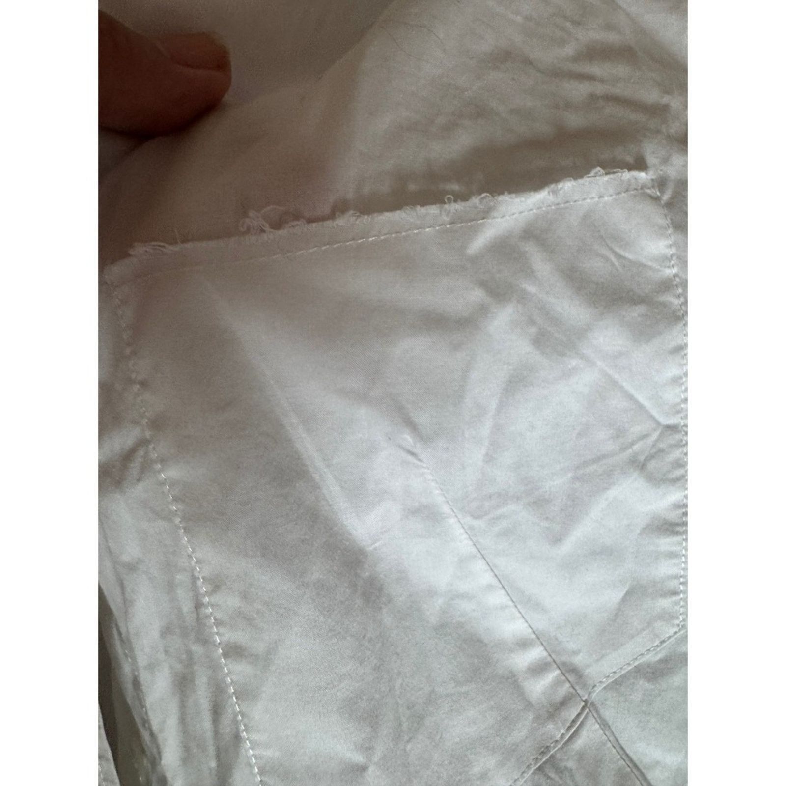 Acne Studios Acne Studios White Cotton Shirt Dress – Size 38 (US 6) Size S / US 4 / IT 40 - 4 Thumbnail