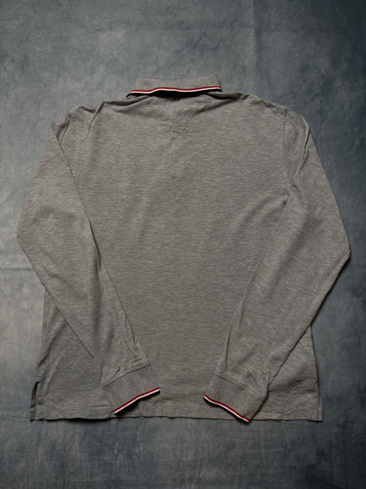 Polo Ralph Lauren × Vintage Ralph Lauren Long Sleeve Polo Shirt Grey – Size M Size US M / EU 48-50 / 2 - 7 Thumbnail