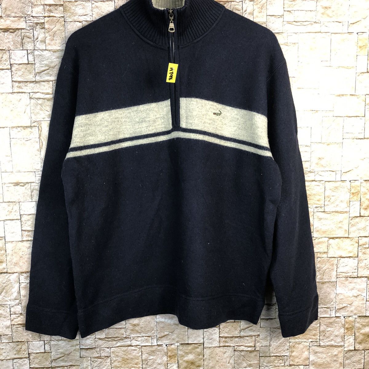 Japanese Brand Crocodille vintage Dark Blue Sweatshirt #A798 Size US L / EU 52-54 / 3 - 3 Thumbnail
