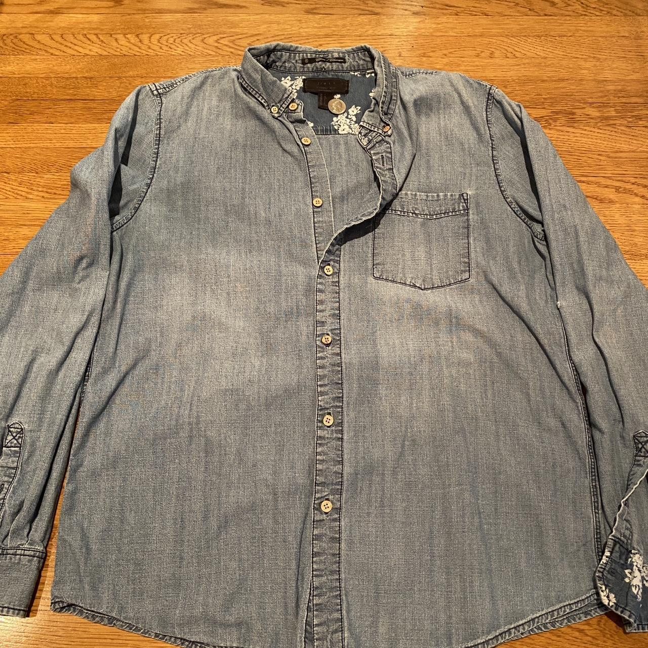 Other Gloria Classique demin button up Size US L / EU 52-54 / 3 - 1 Thumbnail