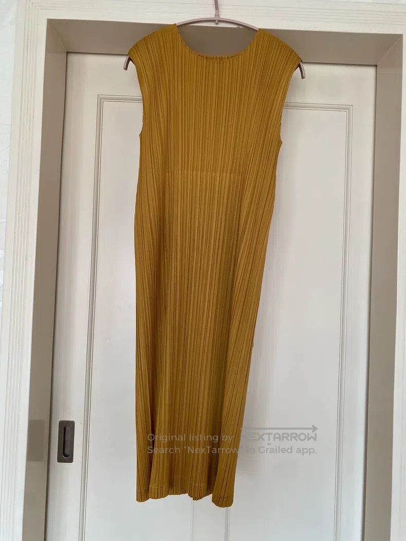 Issey Miyake Issey Miyake Ikko Tanaka Dress Size XL / US 12-14 / IT 48-50 - 2 Thumbnail