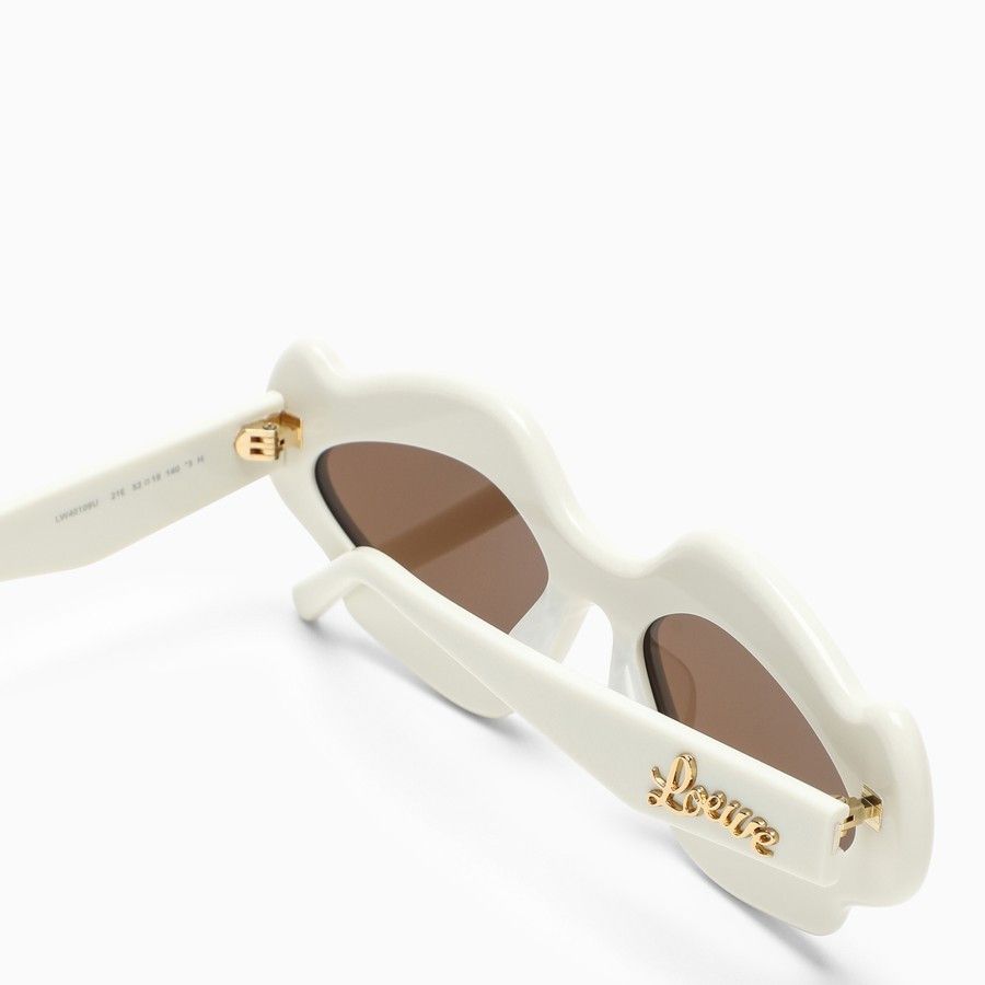 Loewe o1d2blof0824 Size: OS / Acetate Sunglasses in White Size ONE SIZE - 3 Thumbnail